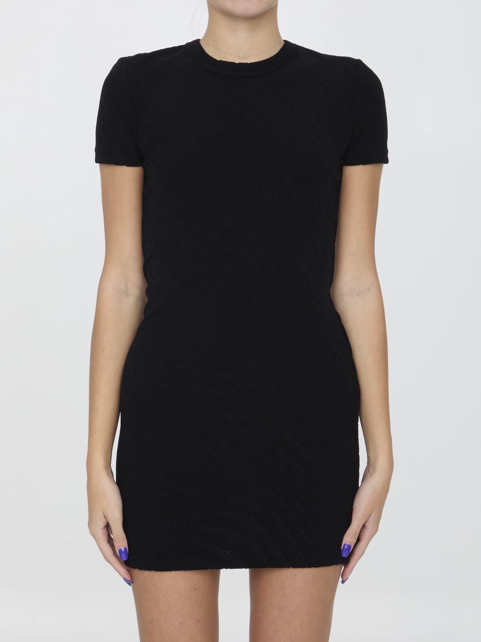 ALEXANDER WANG JACQUARD MINI DRESS