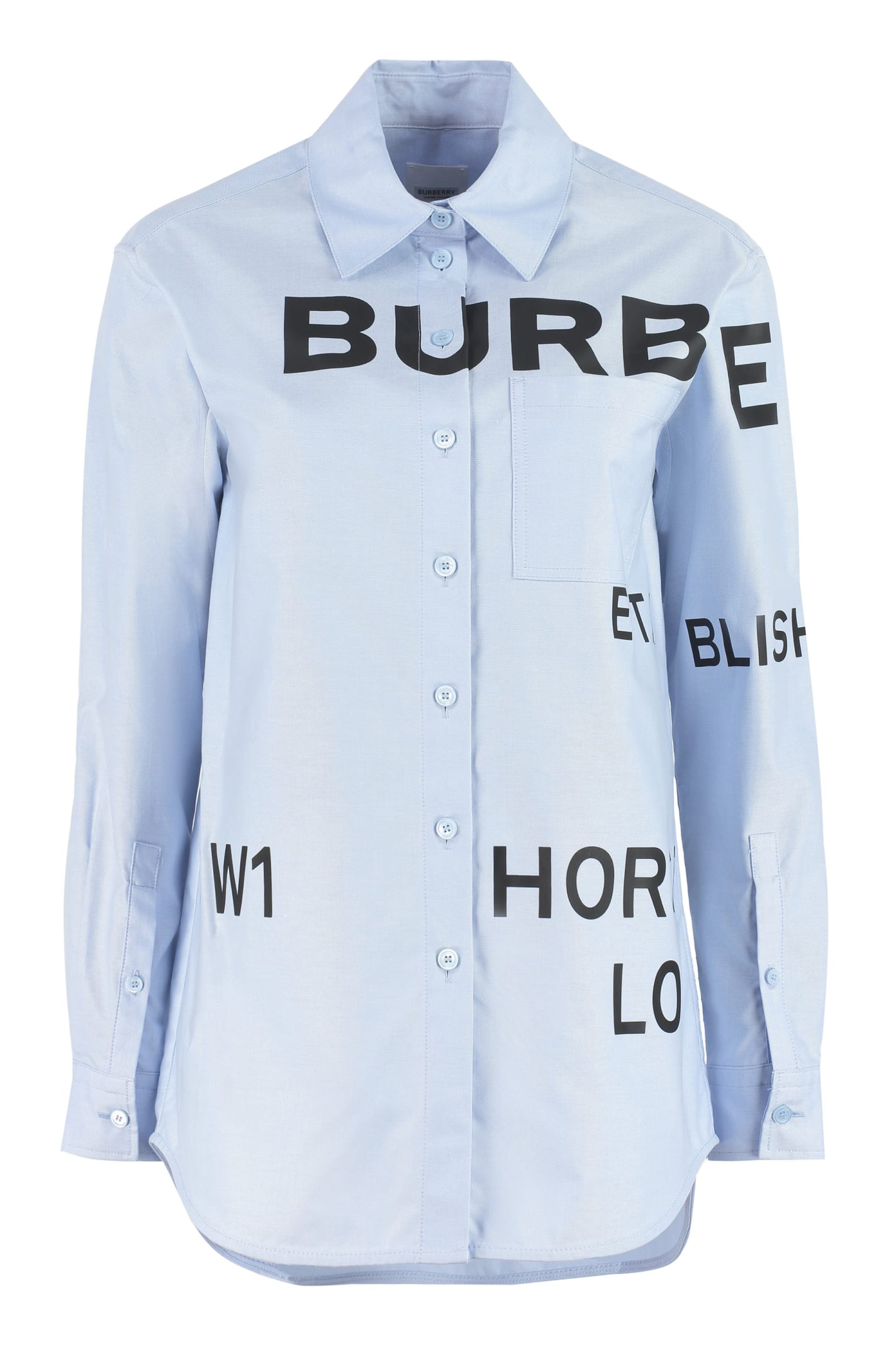 Burberry Classic Italian Collar Cotton Shirt