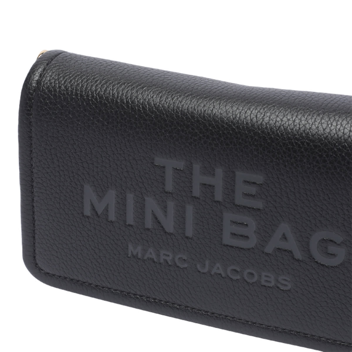 Shop Marc Jacobs The Mini Bag Crossbody Bag In Black