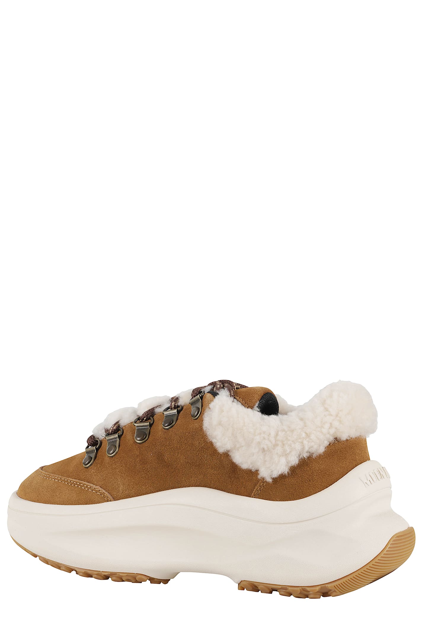 Moon Boot Sneakers Moon247 City Sherling Cognac In Brown