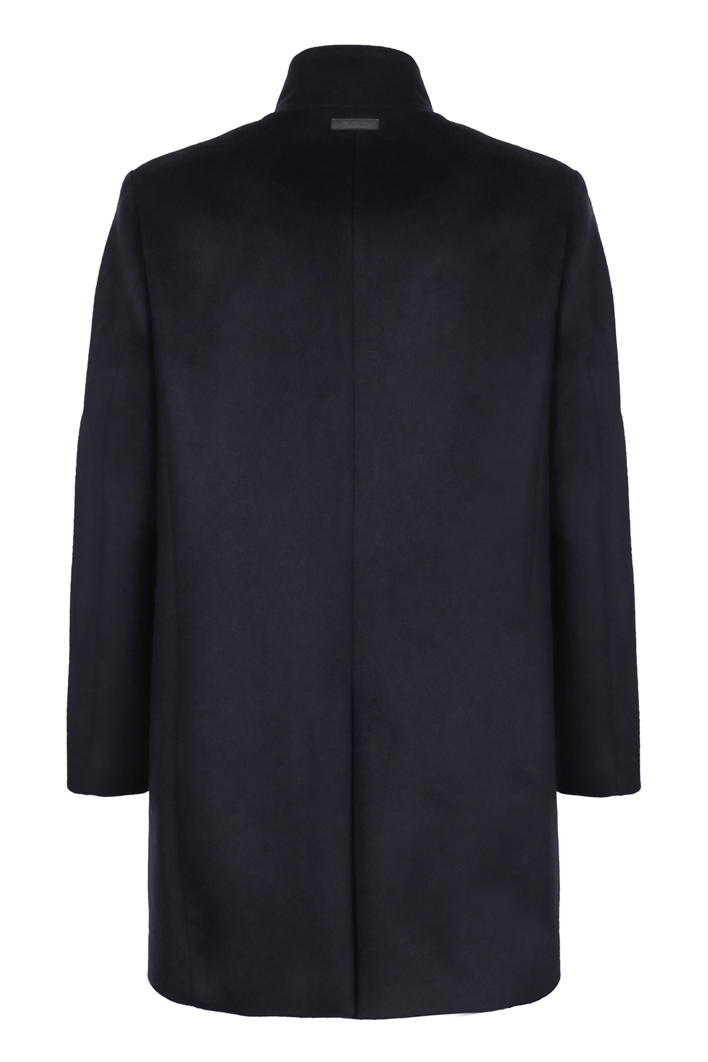 Shop Calvin Klein Wool Coat In Blue