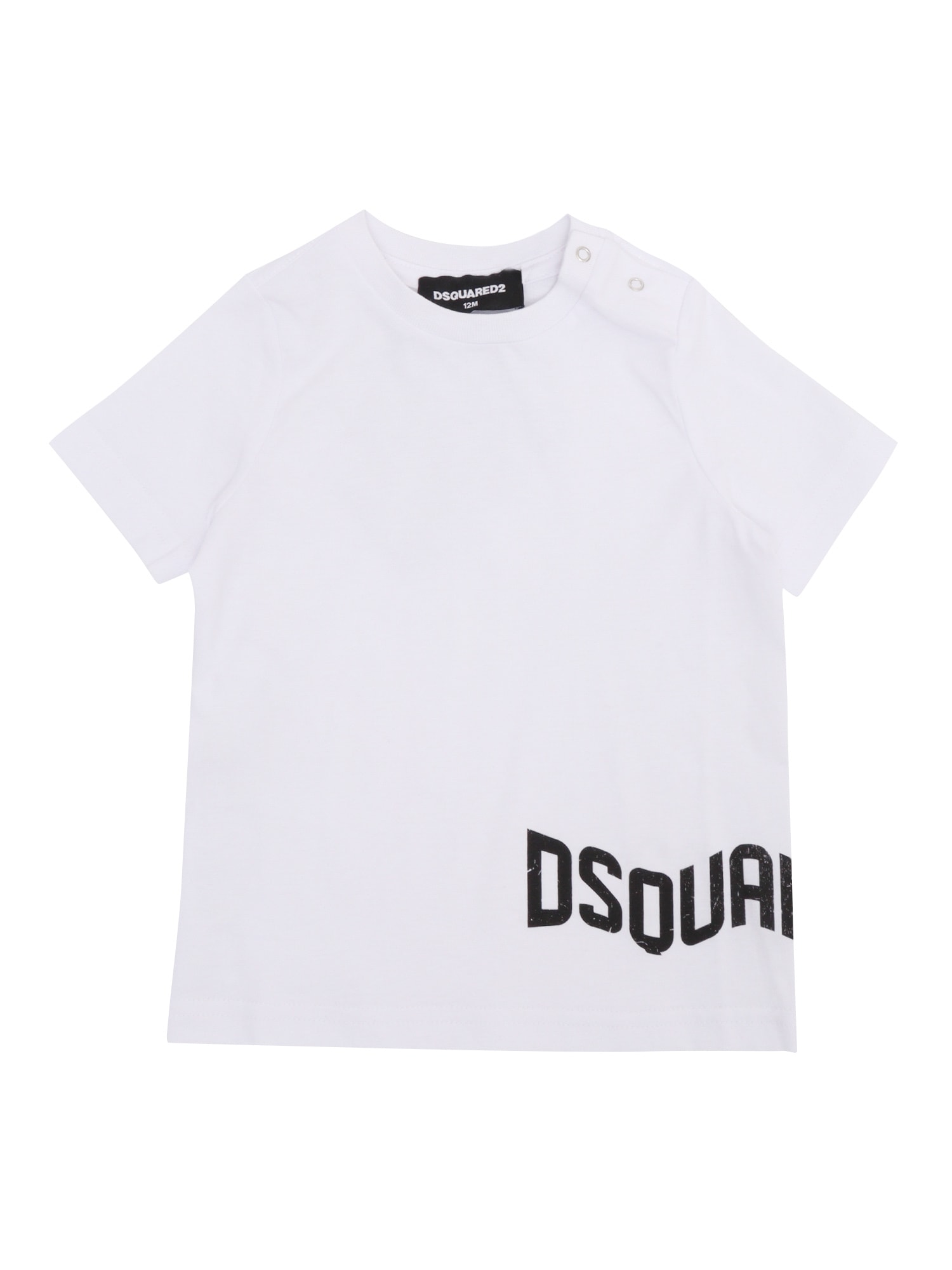 Shop Dsquared2 D-squared2 Child T-shirt In White