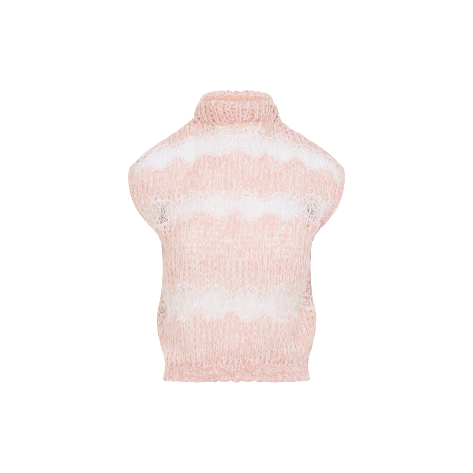Giambattista Valli Knitted Sweater Vest In Multi