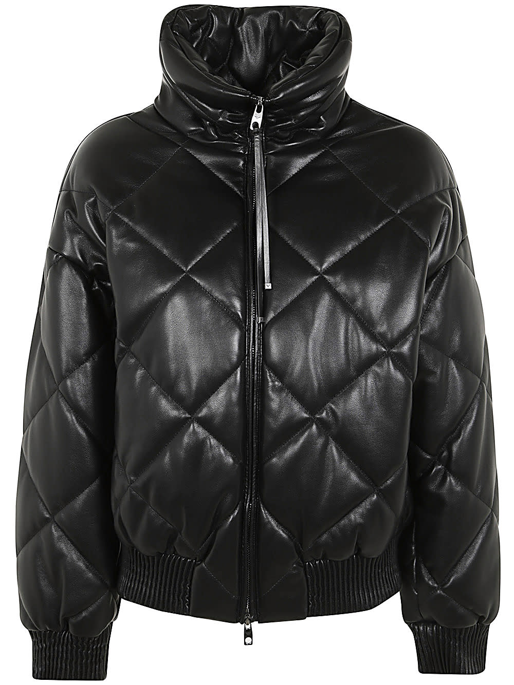 Shop Emporio Armani Blouson Jacket In Black