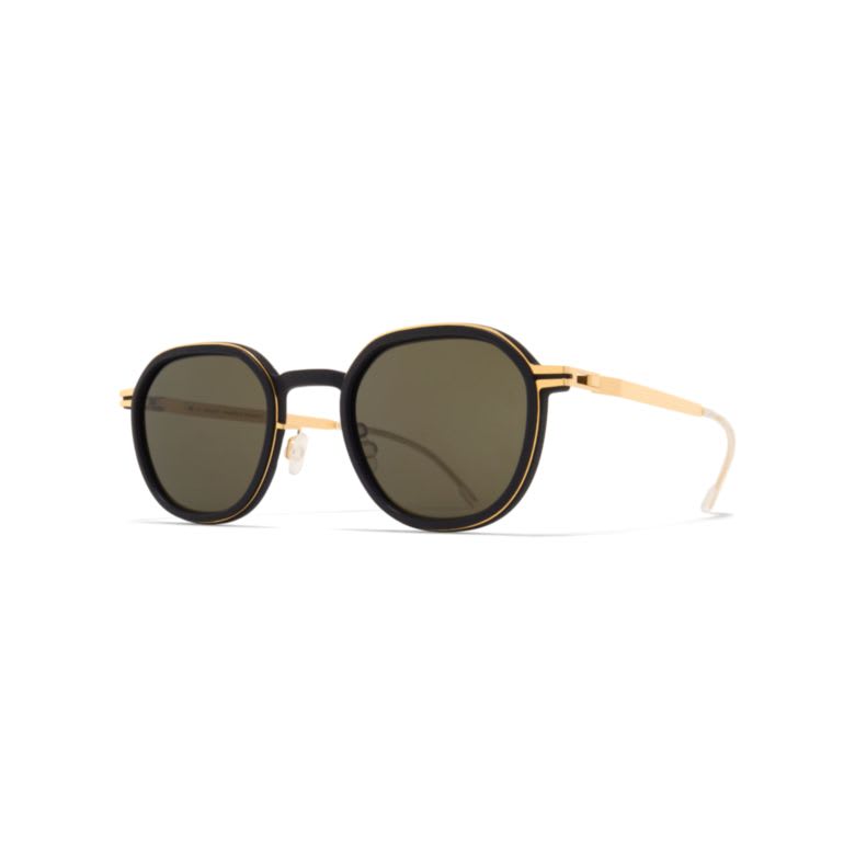 Mykita Birch585 Mh7 Pitch Black Gloss In Green