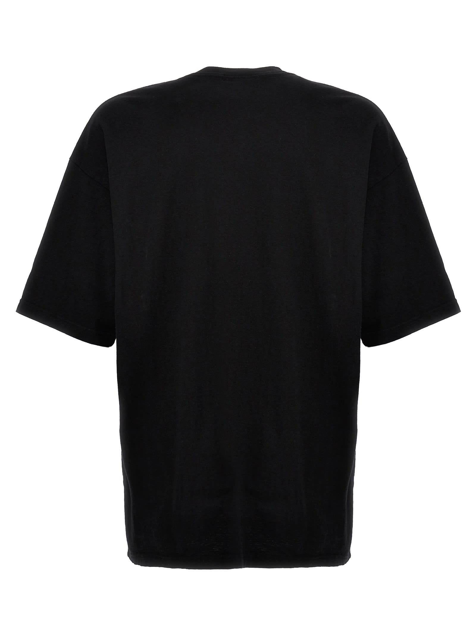 Shop Undercover Printed T-shirt In Black