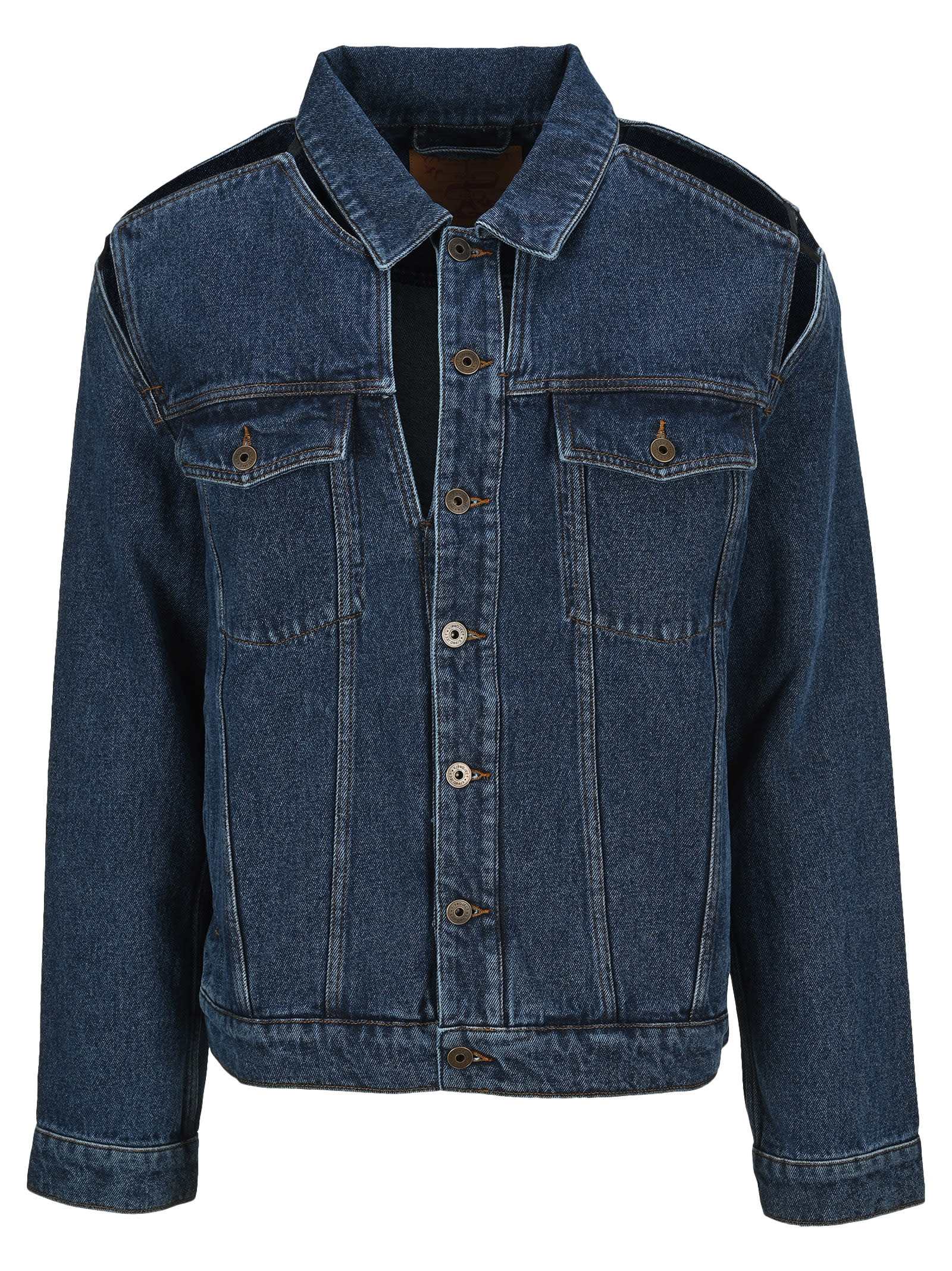 Y/PROJECT Y/PROJECT CLASSIC PEEP SHOW DENIM JACKET,11782170