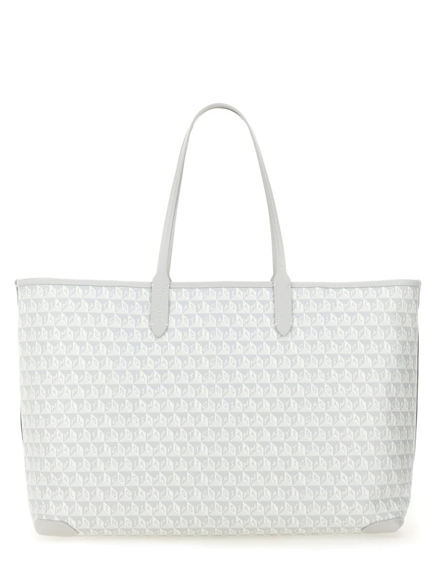 Anya Hindmarch Small I Am A Plastic Bag Wink Tote Bag