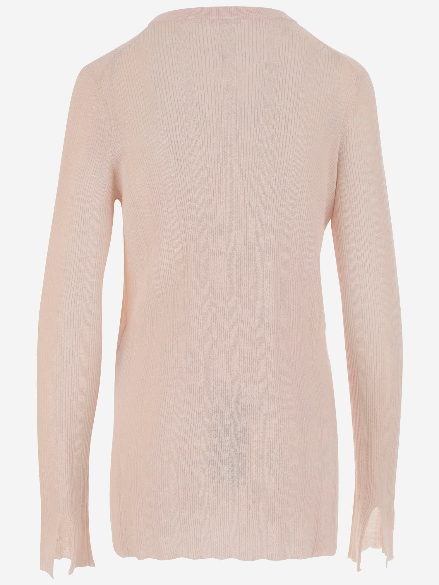 Shop Jil Sander Wool Jersey In Pink