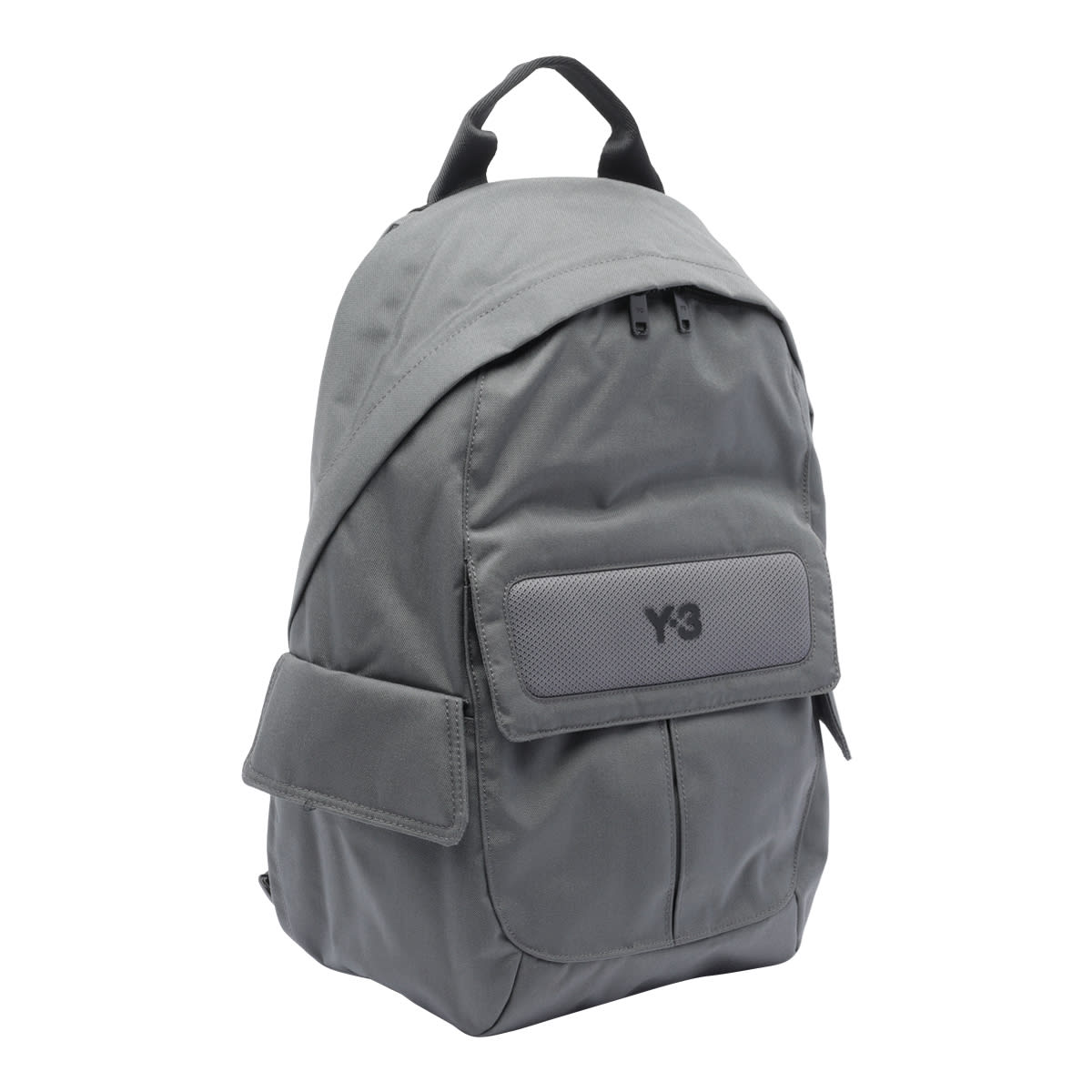 Y-3 Carrying Backpack Adaptable Straps In Gray