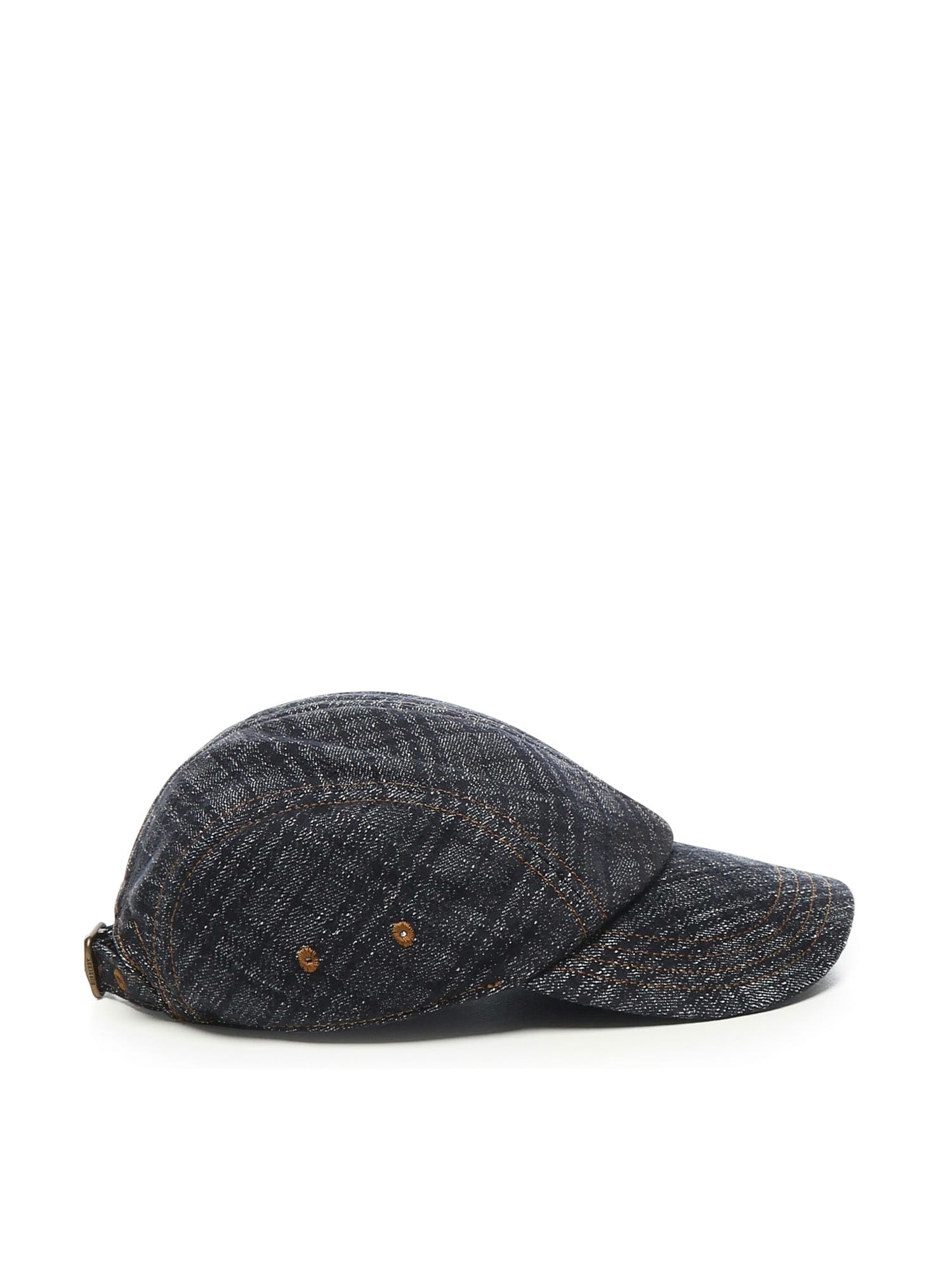 Burberry Baseball Cap Check In Green
