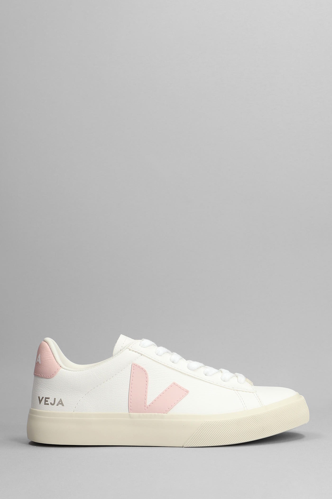 Veja Campo Chfree Sneakers In White Leather