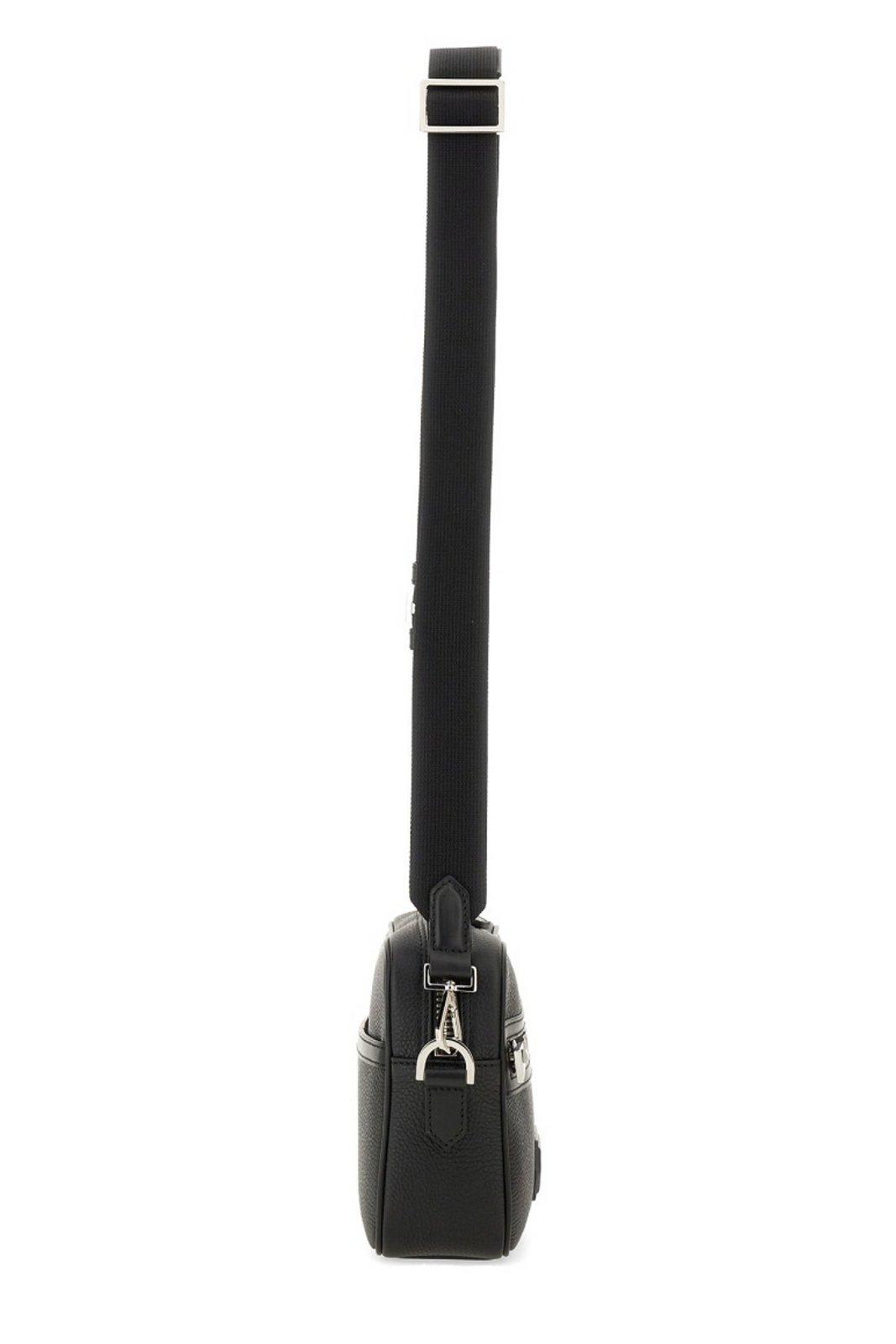 Tom Ford Traveller Small Messenger Bag In Black