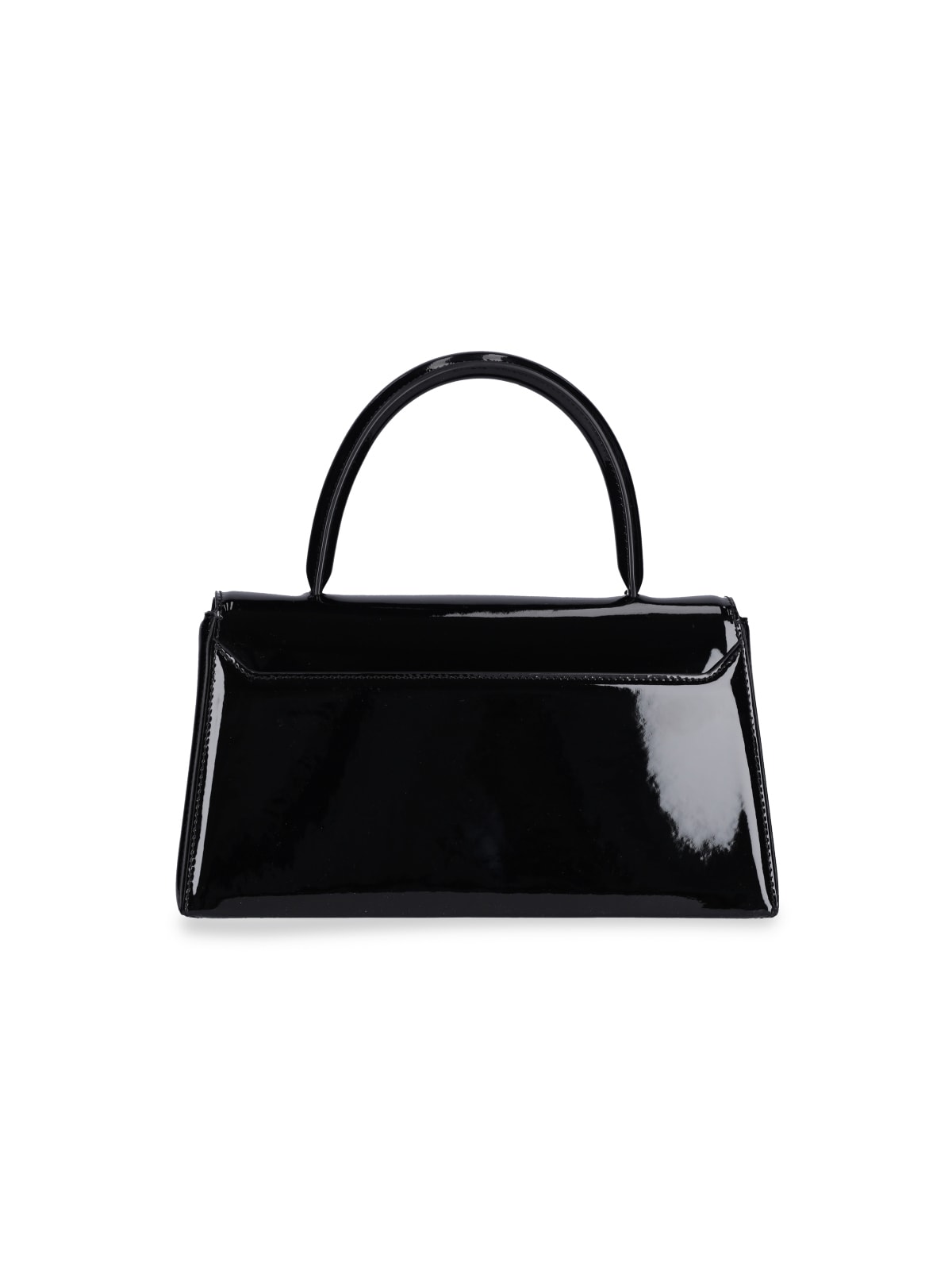 Shop Thom Browne Logo Handbag In Black