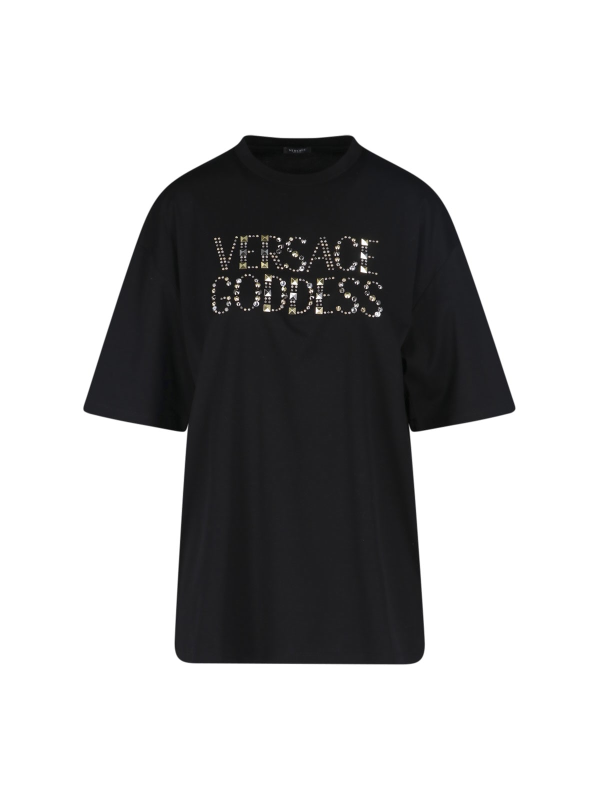Versace T-shirt In Nero
