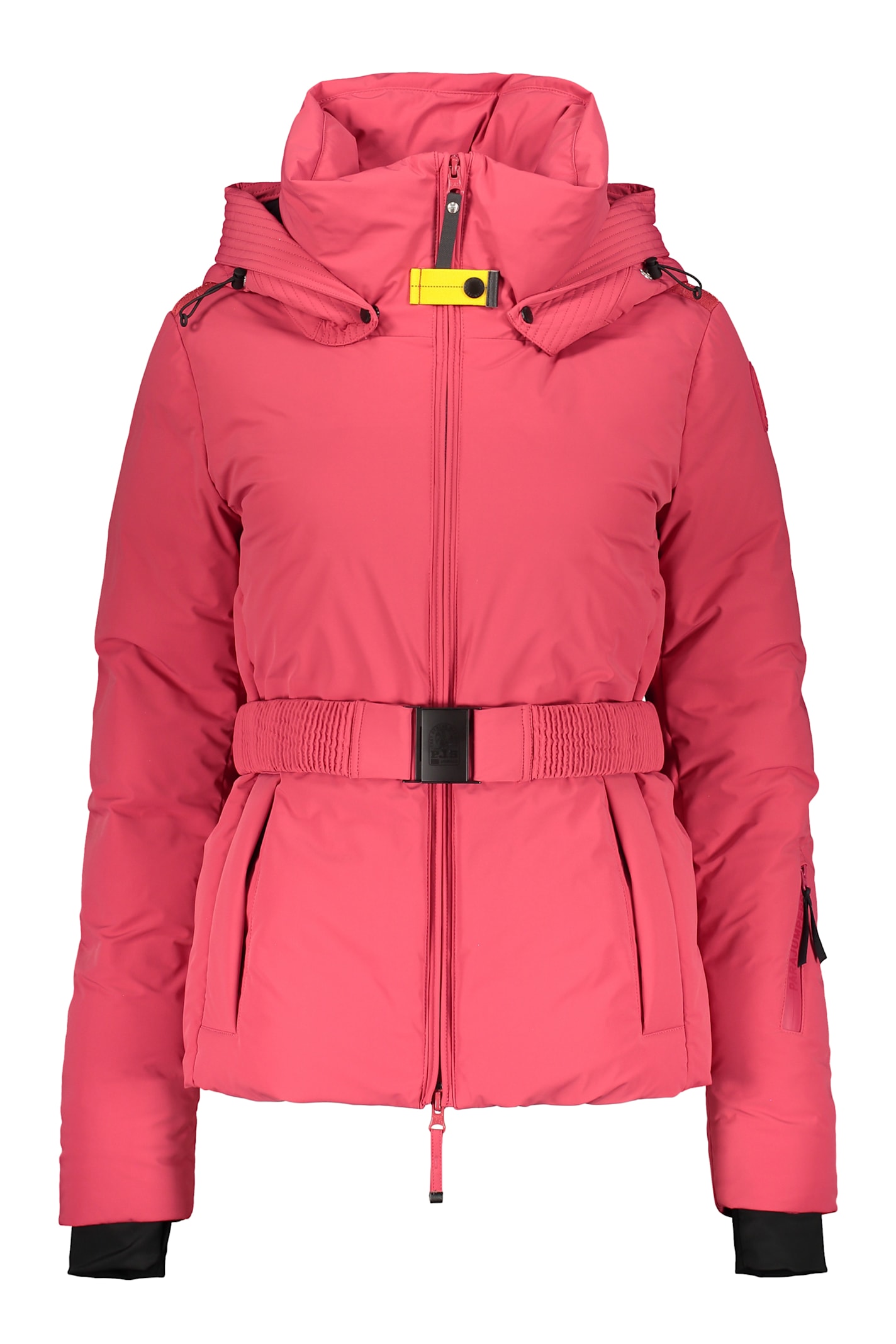 Parajumpers Sporty Pink Quilted Puffer Jacket With Hood In Pink