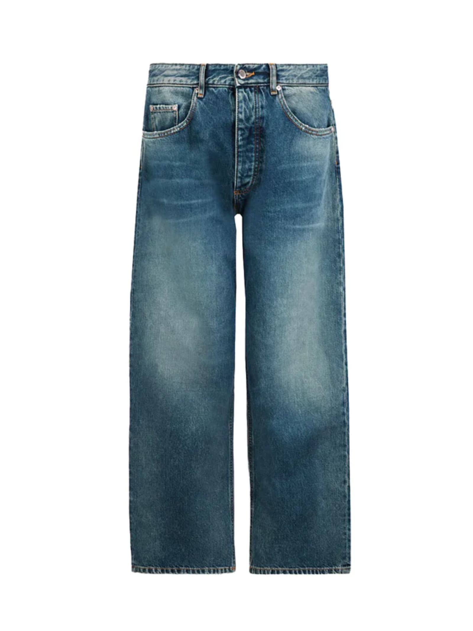 Icon Denim Jill Aged Stone Jeans In Blue