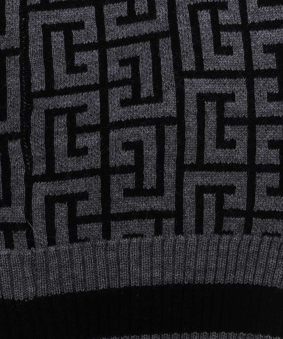 Shop Balmain Wool Hat In Black