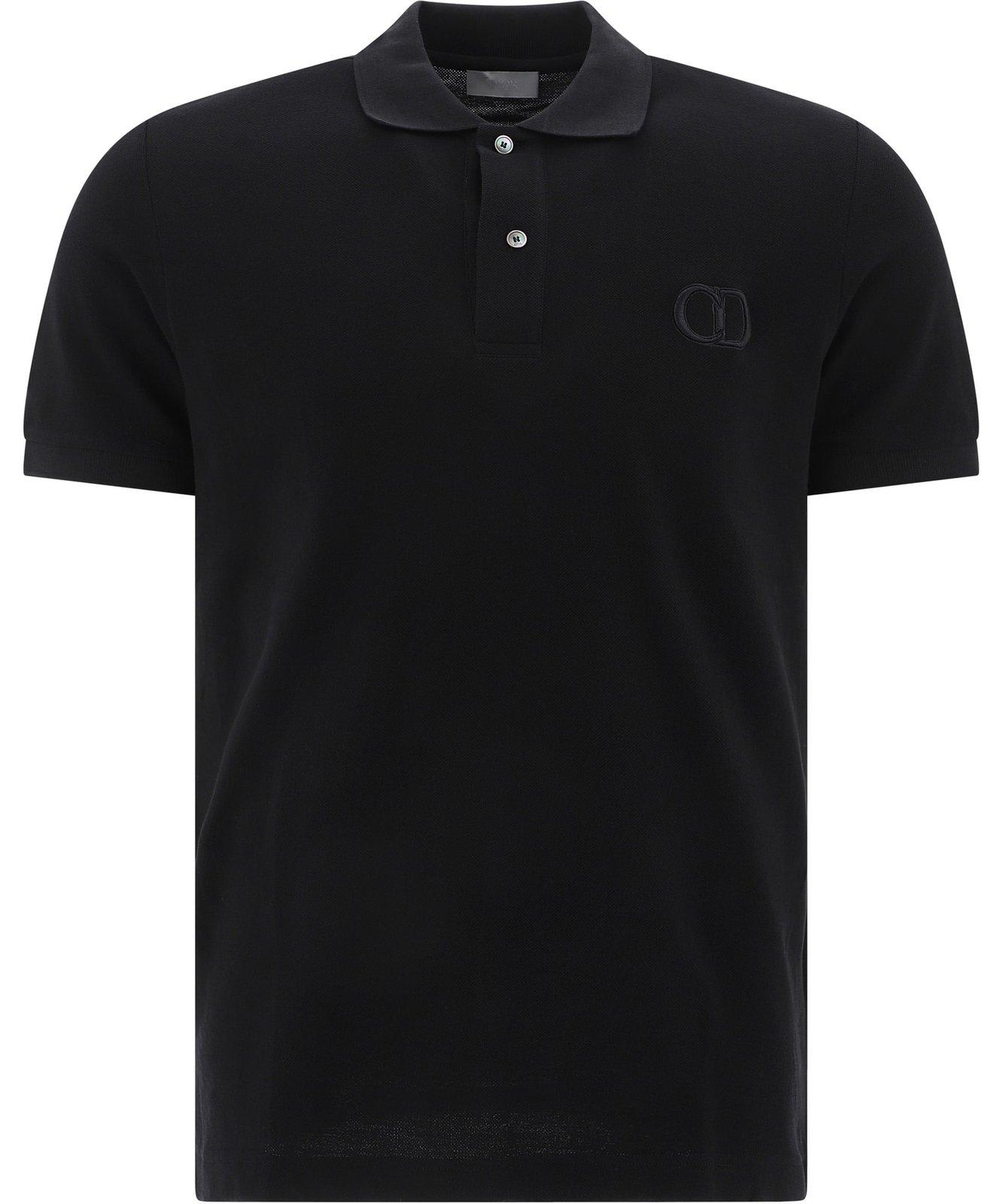 Logo Embroidered Polo Shirt