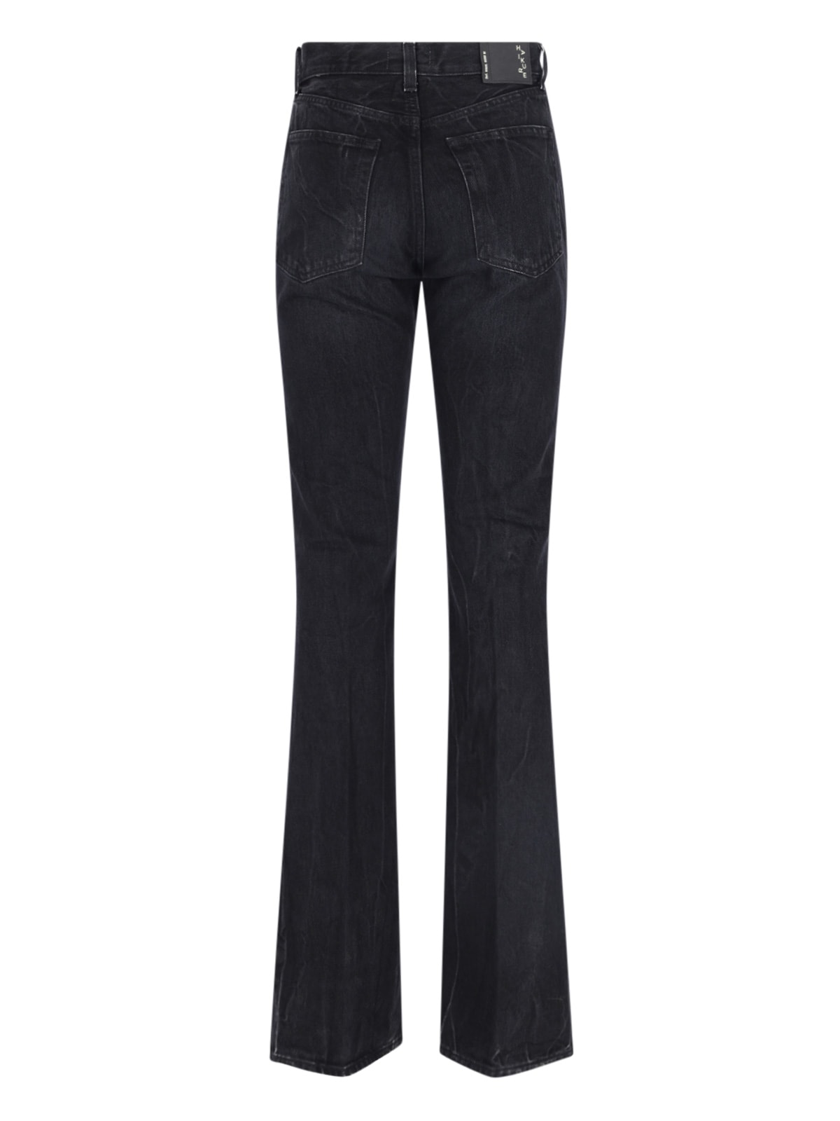 Shop Haikure Flora Bootcut Jeans In Black