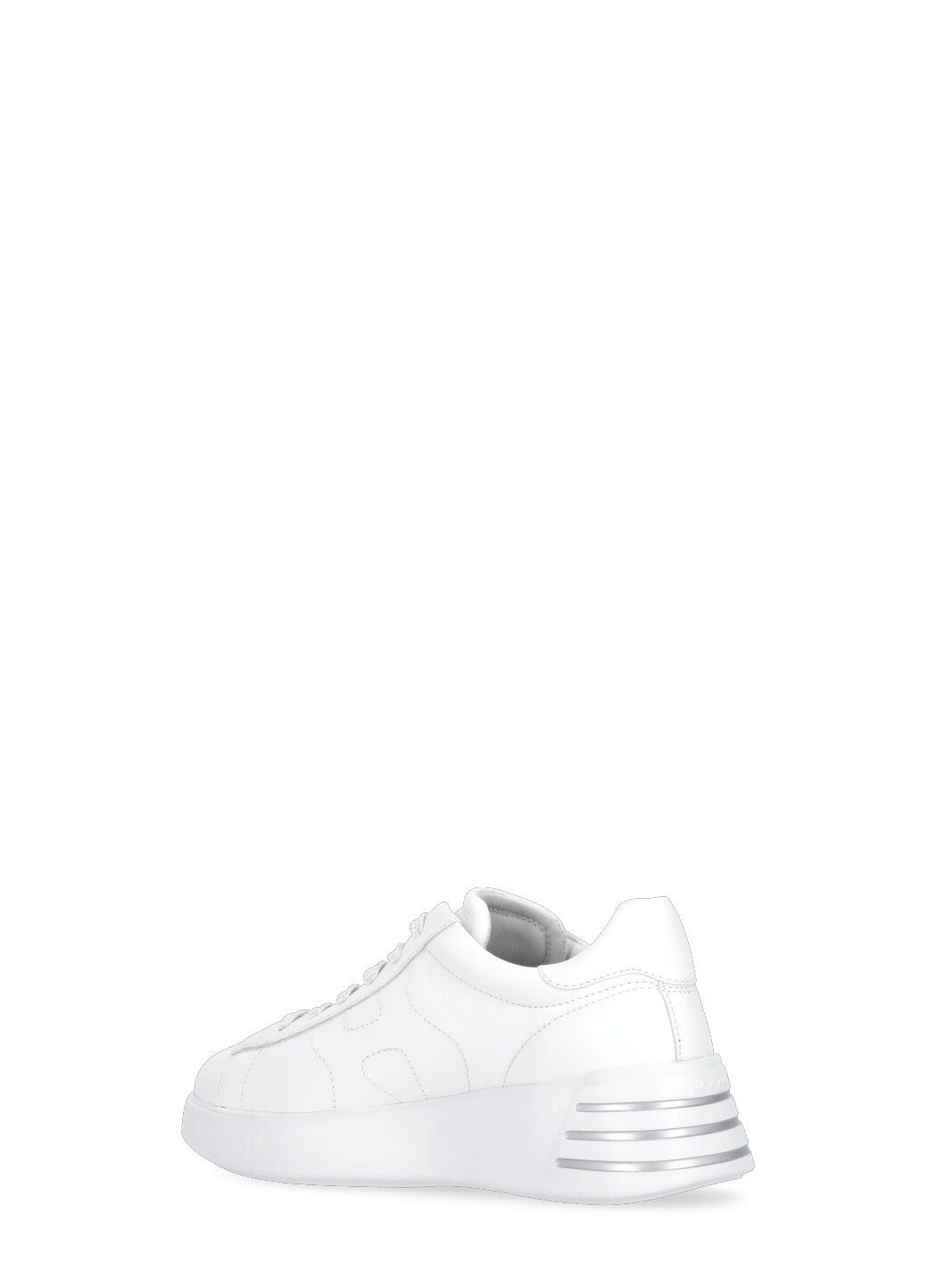 Shop Hogan Rebel Sneakers In White