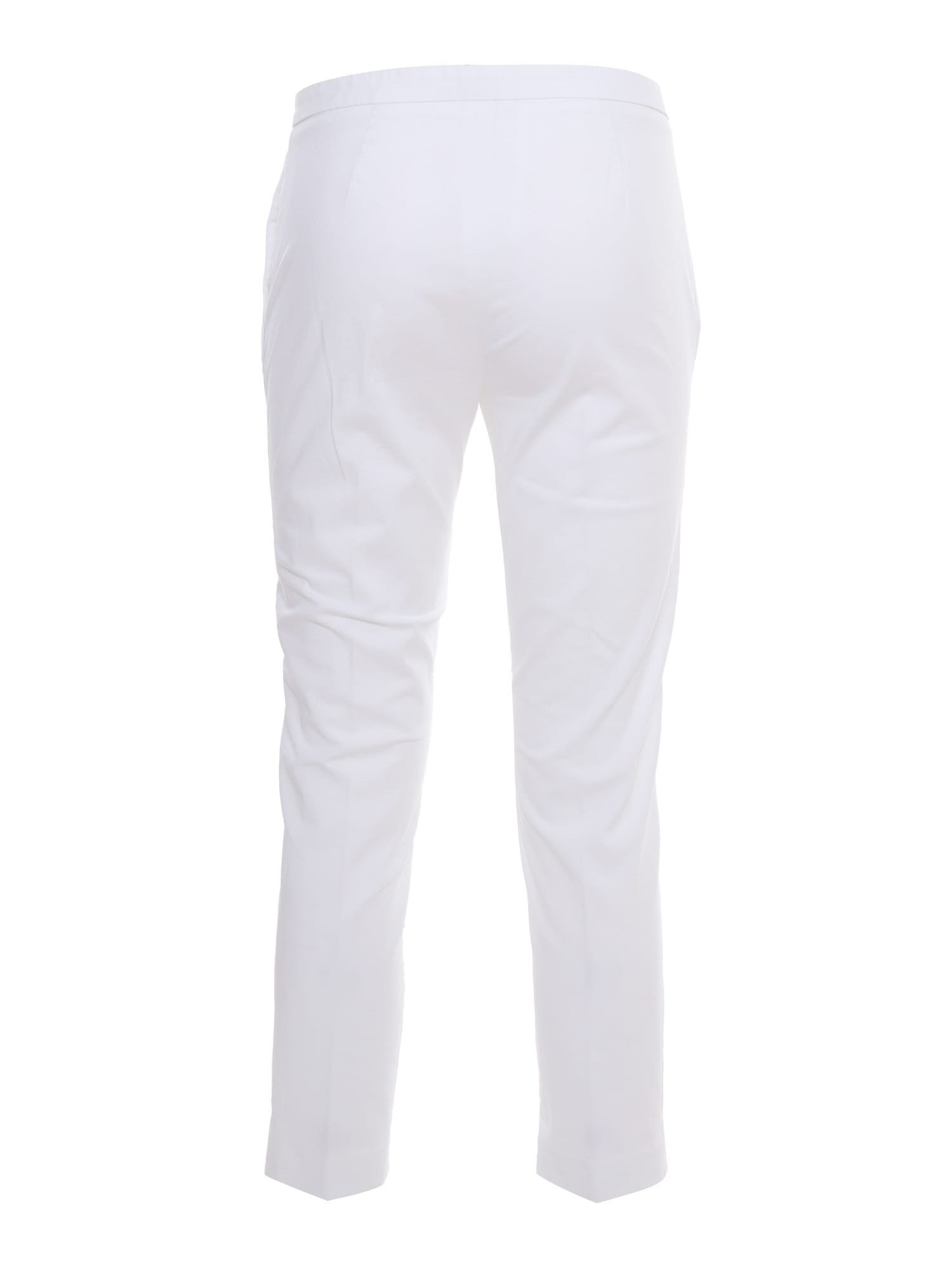 Shop Fabiana Filippi Capri Pants In White