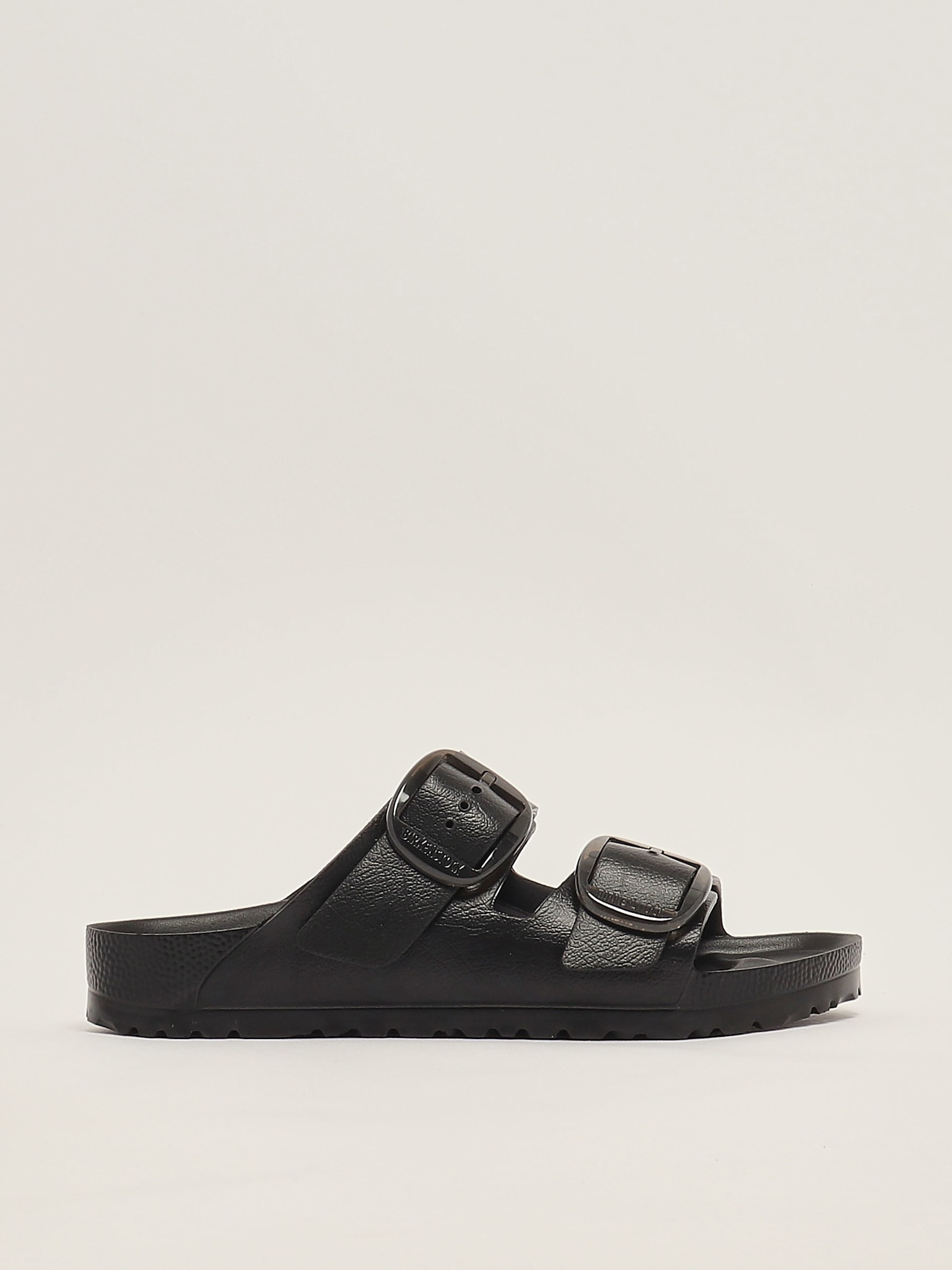 Birkenstock Arizona Raffia Slide In Black