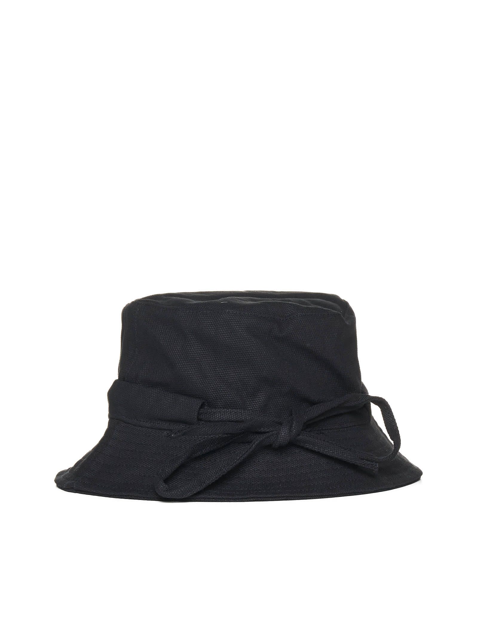 Shop Jacquemus Hat In Black