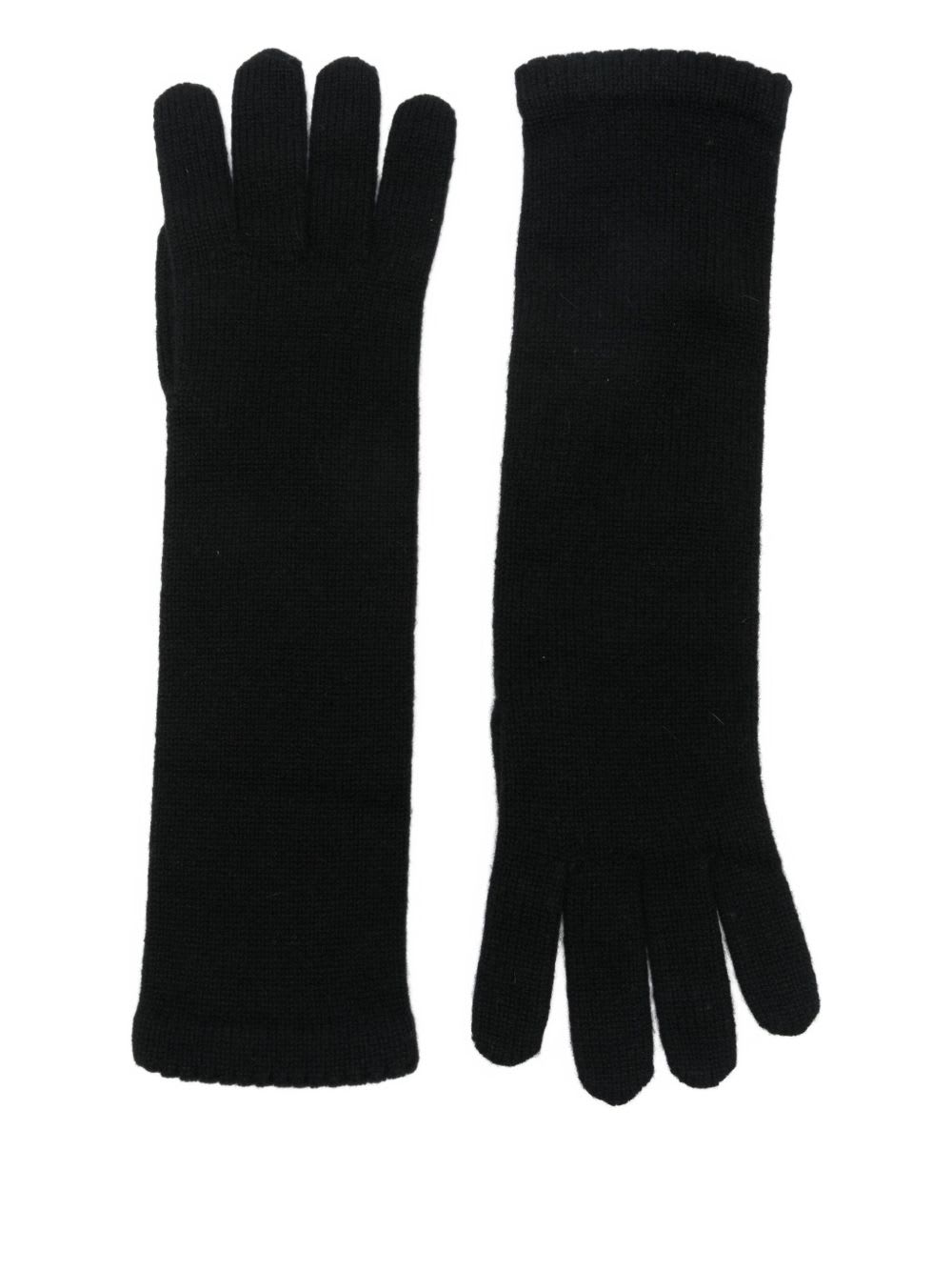 Alpo Cashmere Gloves In Black