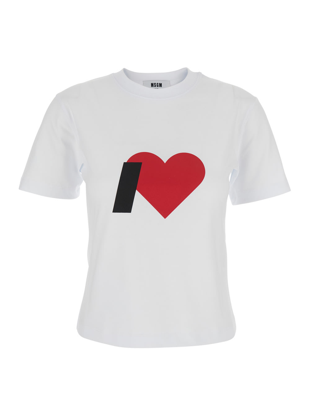 Msgm T-shirt/t-shirt In White