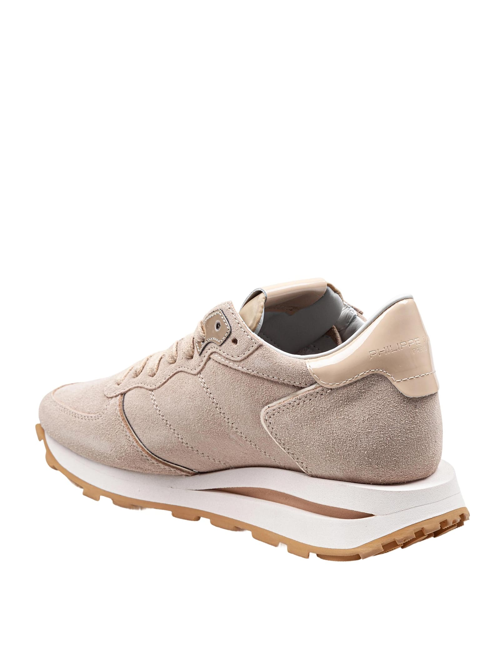 PHILIPPE MODEL SNEAKERS TROPEZ IN CAMOSCIO COLORE BEIGE