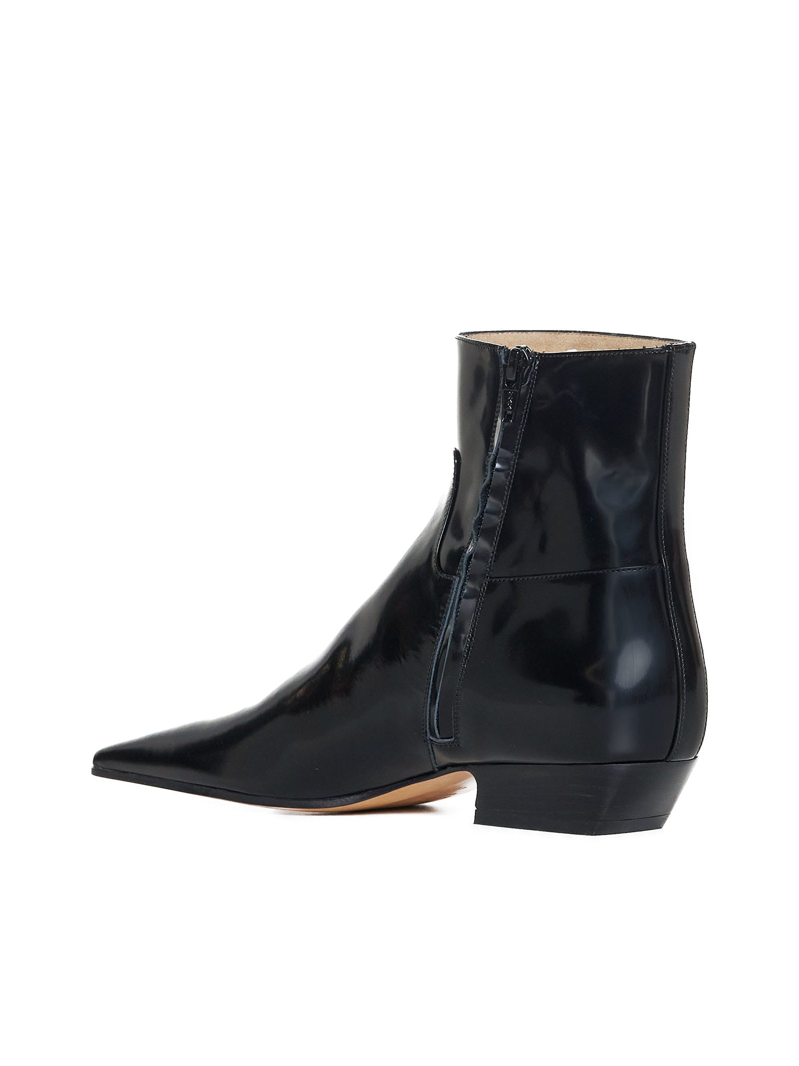 Shop Khaite Boots In Black