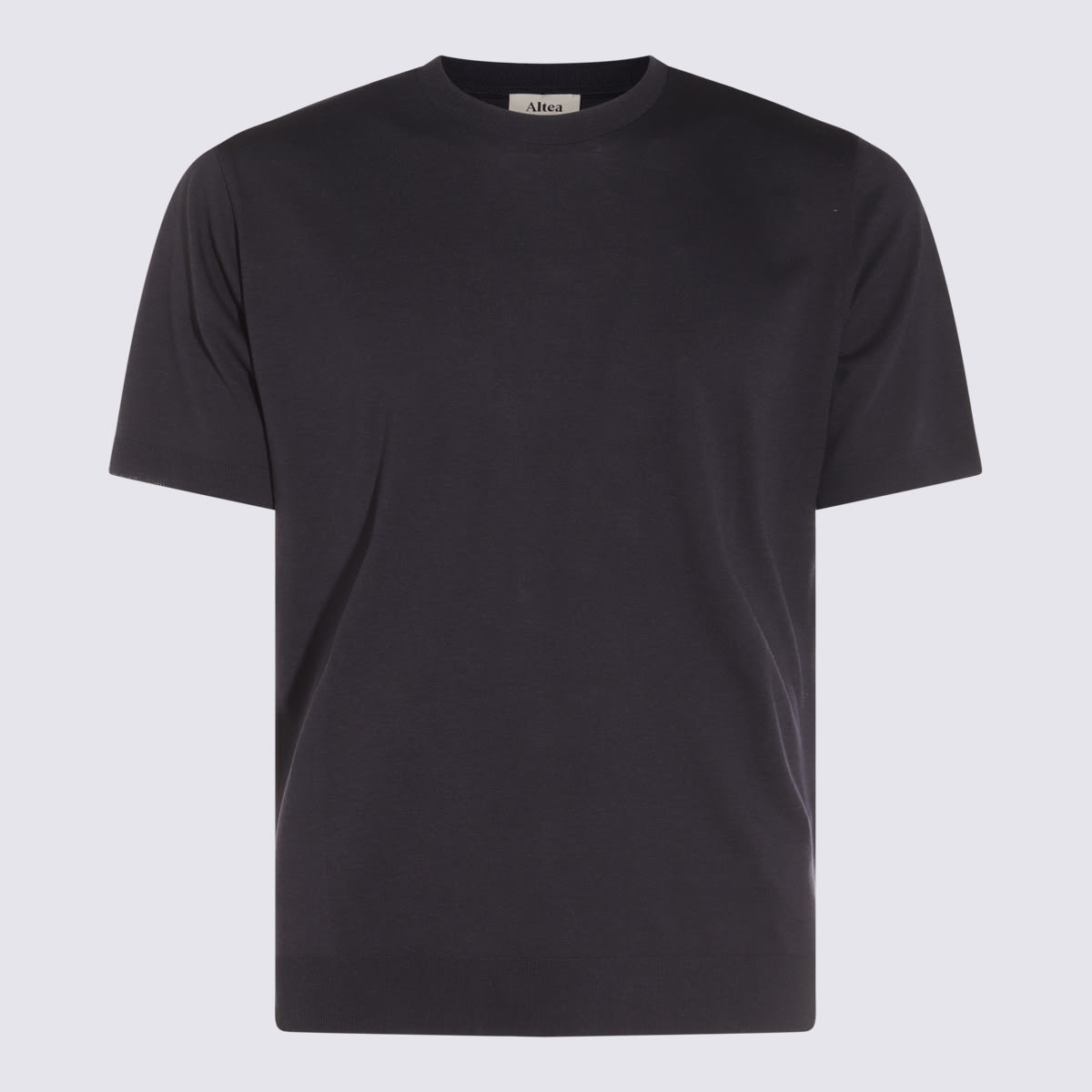 Navy Blue Cotton T-shirt
