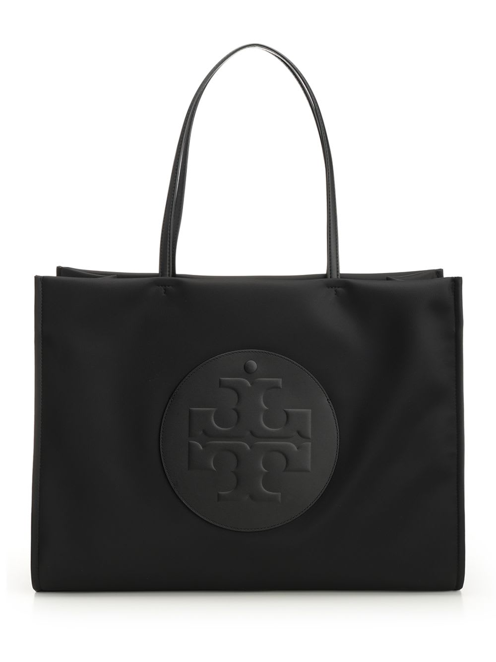 Tory Burch Ella Shopping Bag In Black