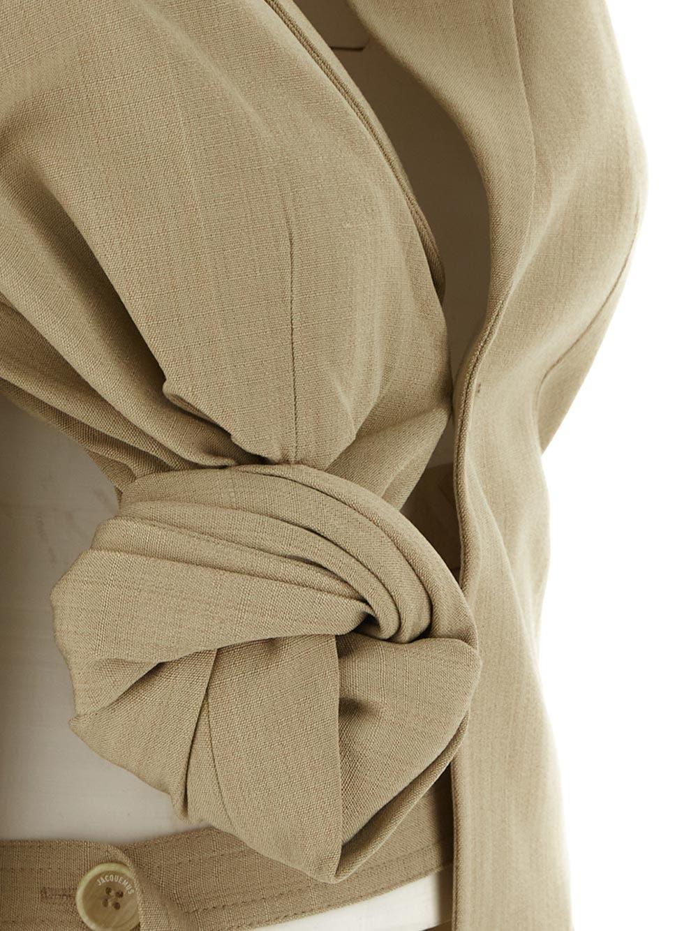 Jacquemus La Veste Baccala In Beige