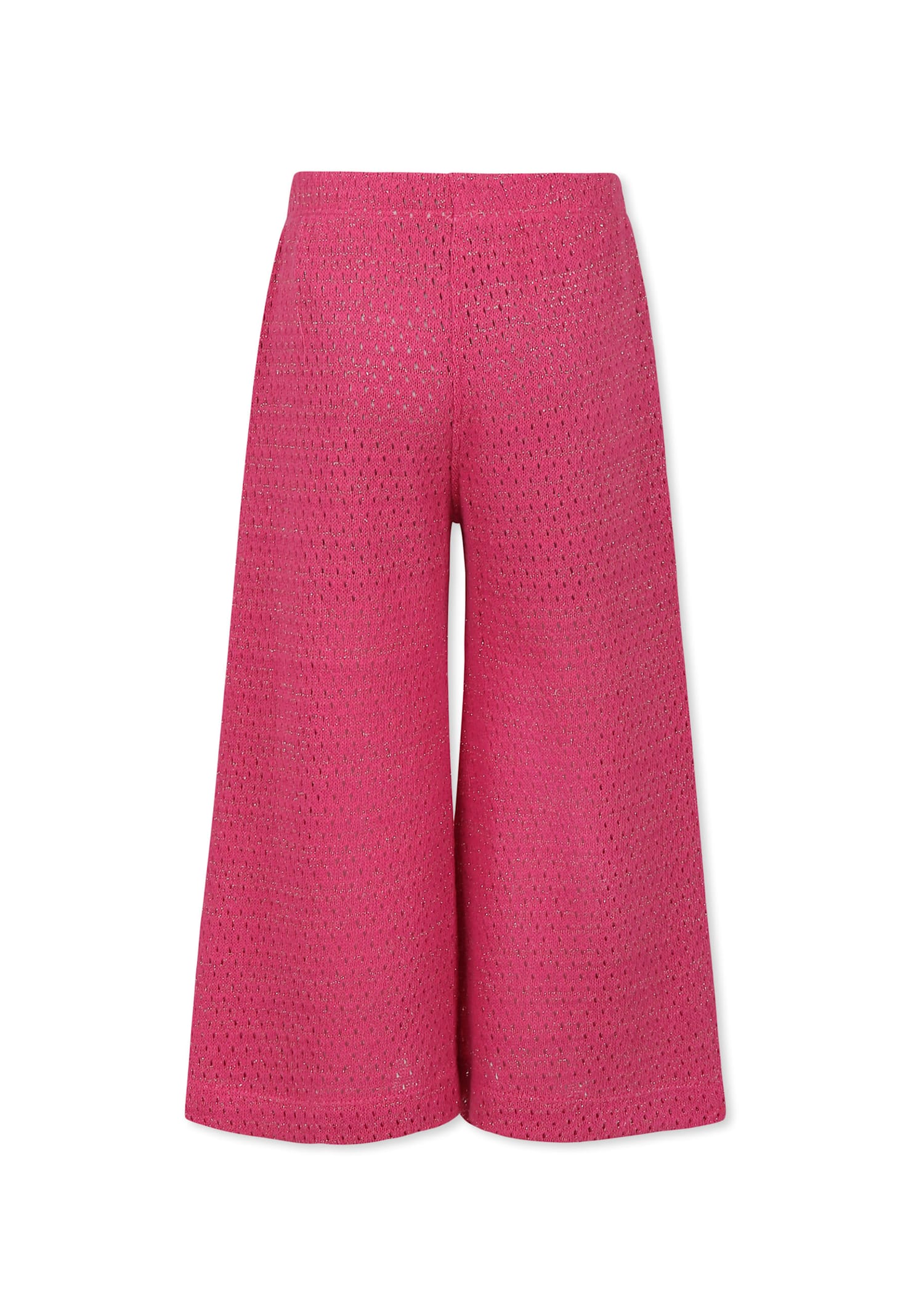 Shop Caffe' D'orzo Fuchsia Trousers For Girl