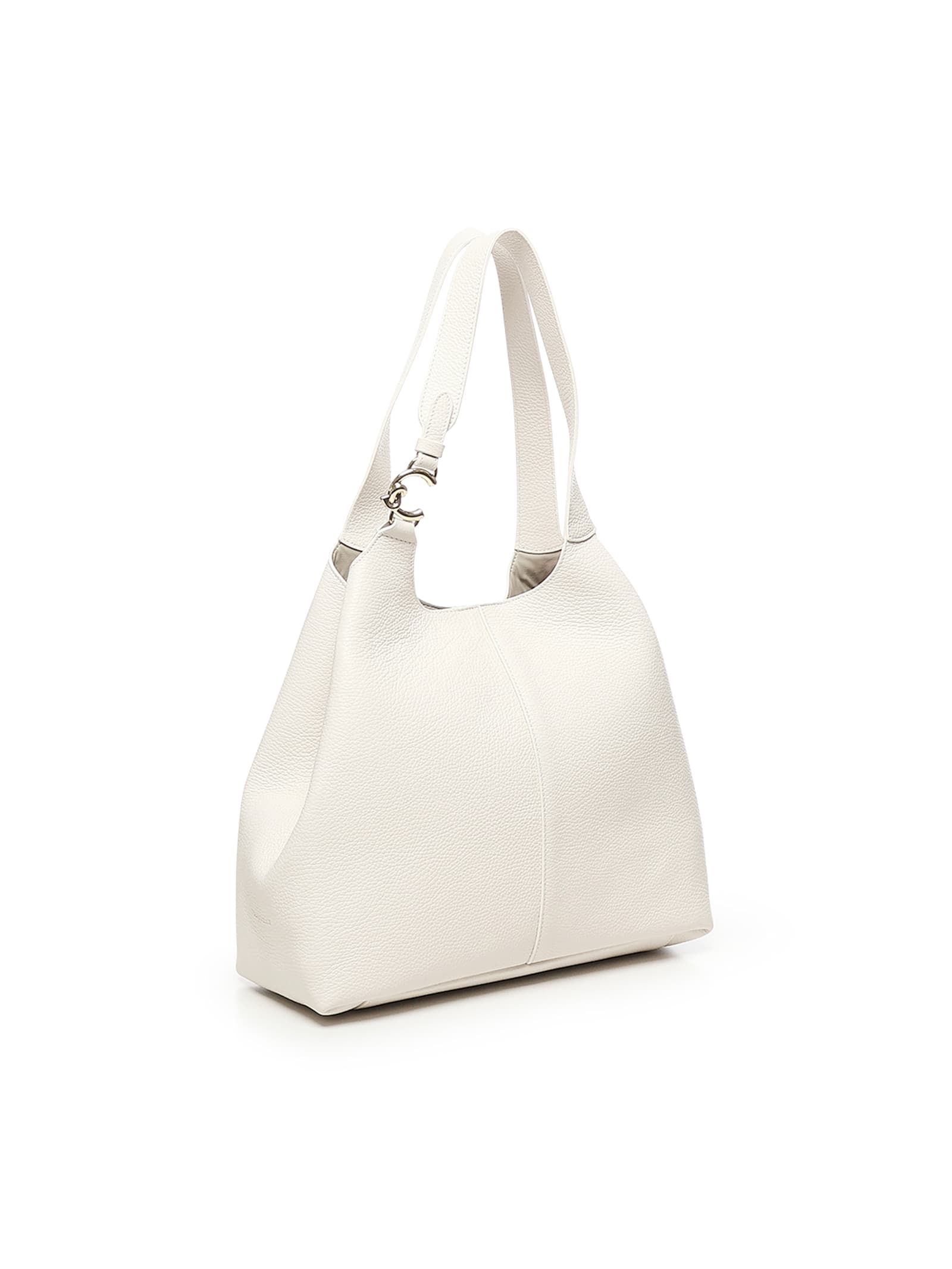 Coccinelle Easy Hobo Bag In Grained Leather
