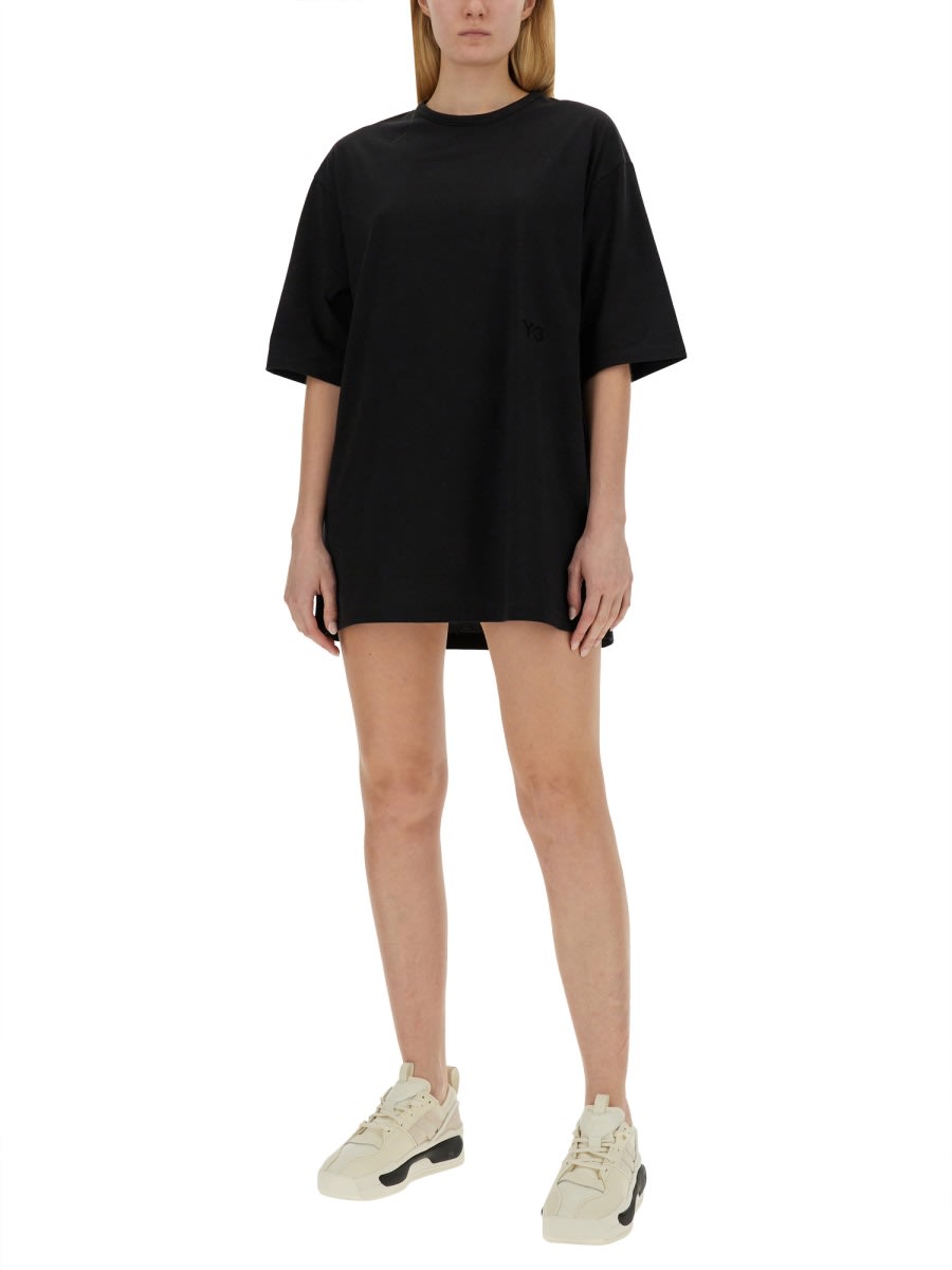 Shop Y-3 Boxy Fit T-shirt In Black