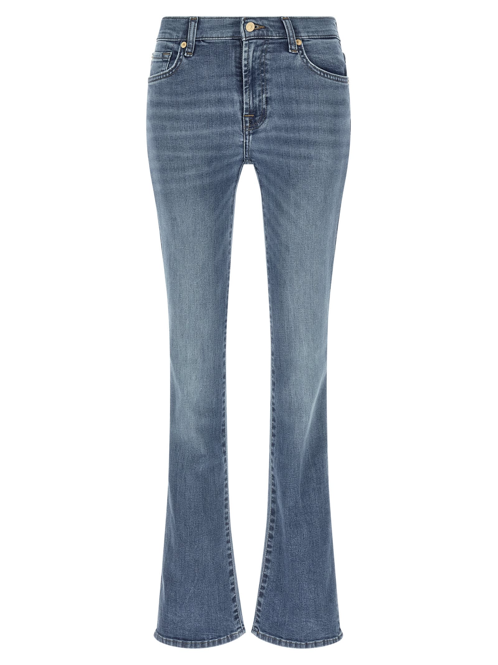 7 For All Mankind Bootcut Royalty Jeans In Blue