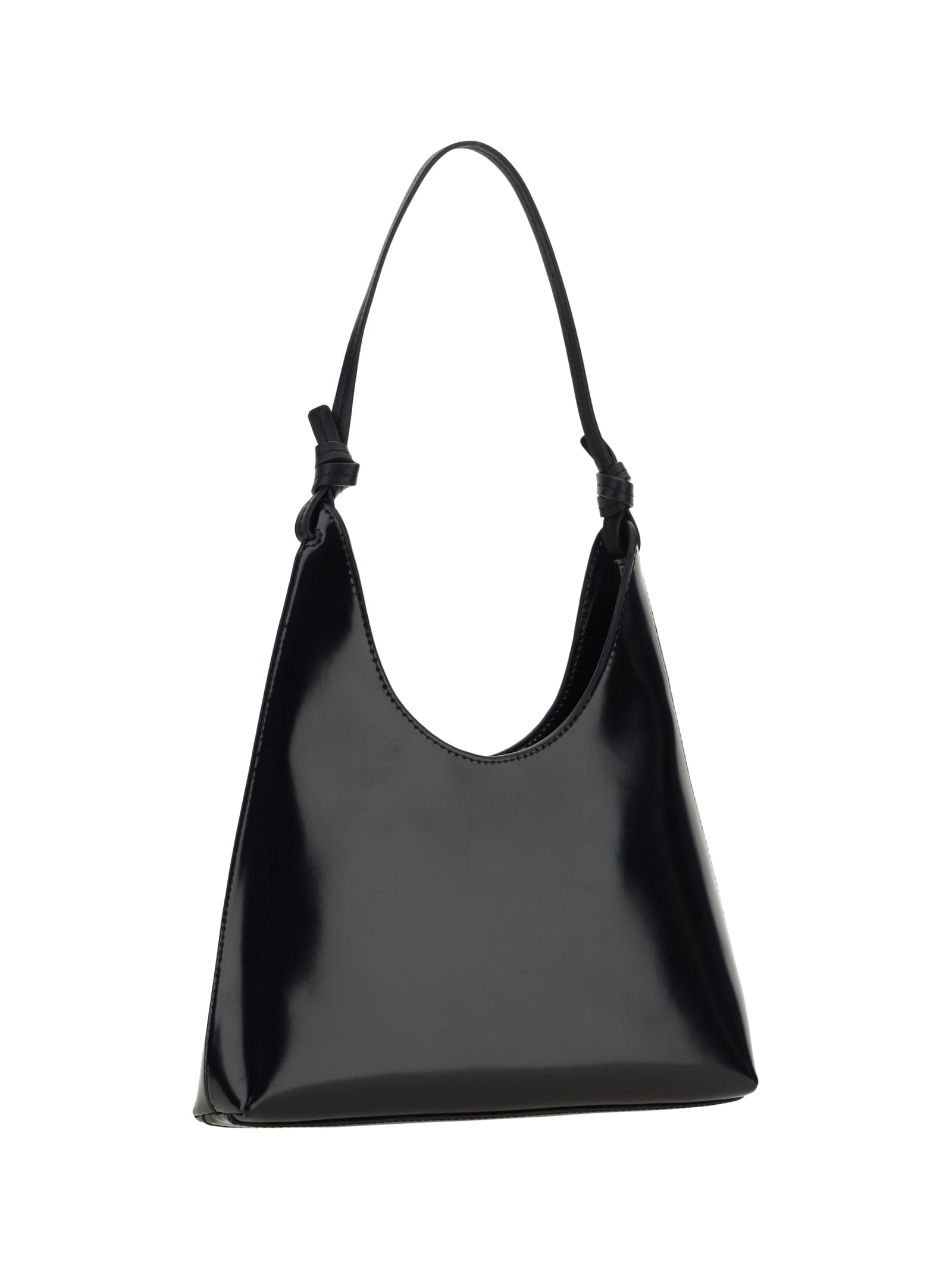 Shop Staud Winona Shoulder Bag In Blk Black