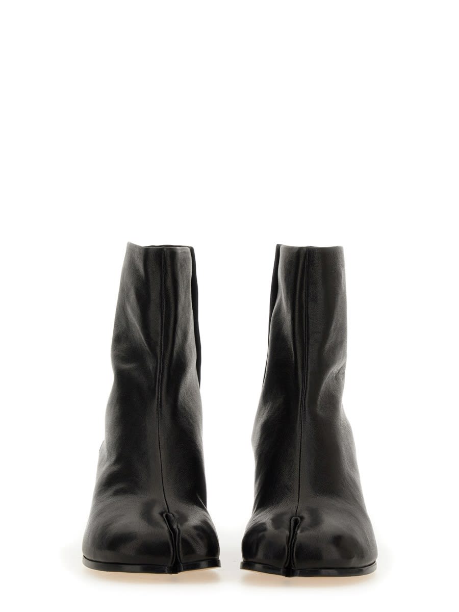 Shop Maison Margiela Tabi Boot In Black