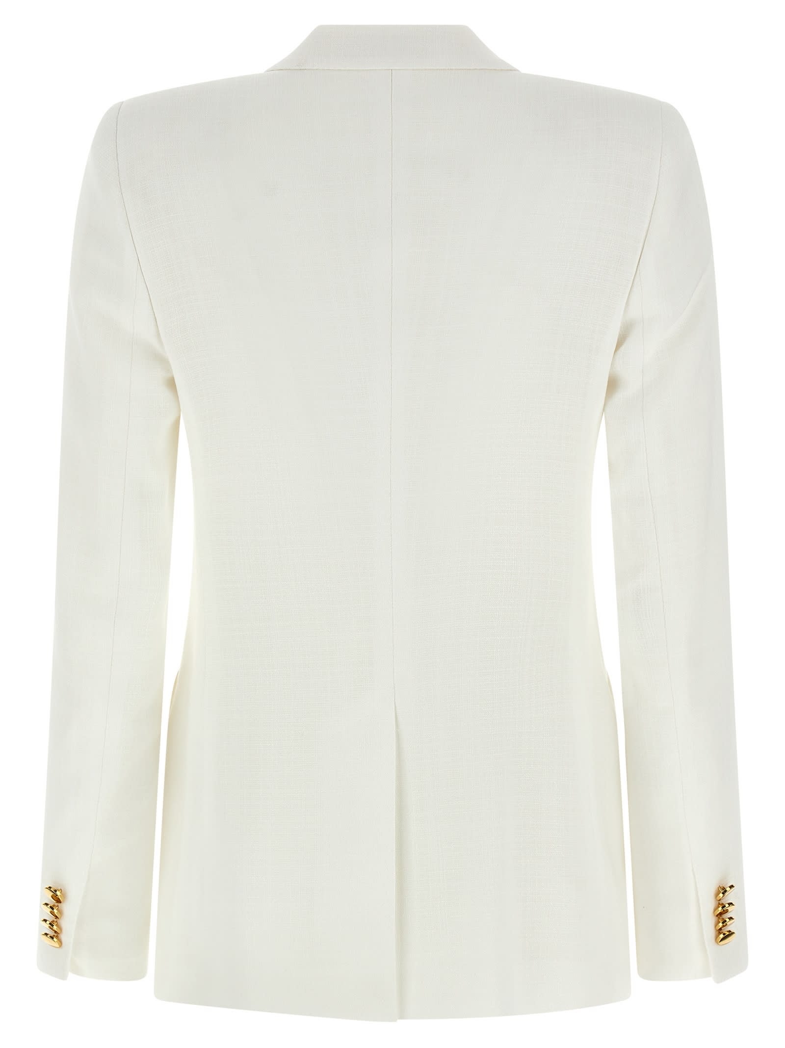 Tagliatore J-darlene Double-breasted Blazer In White