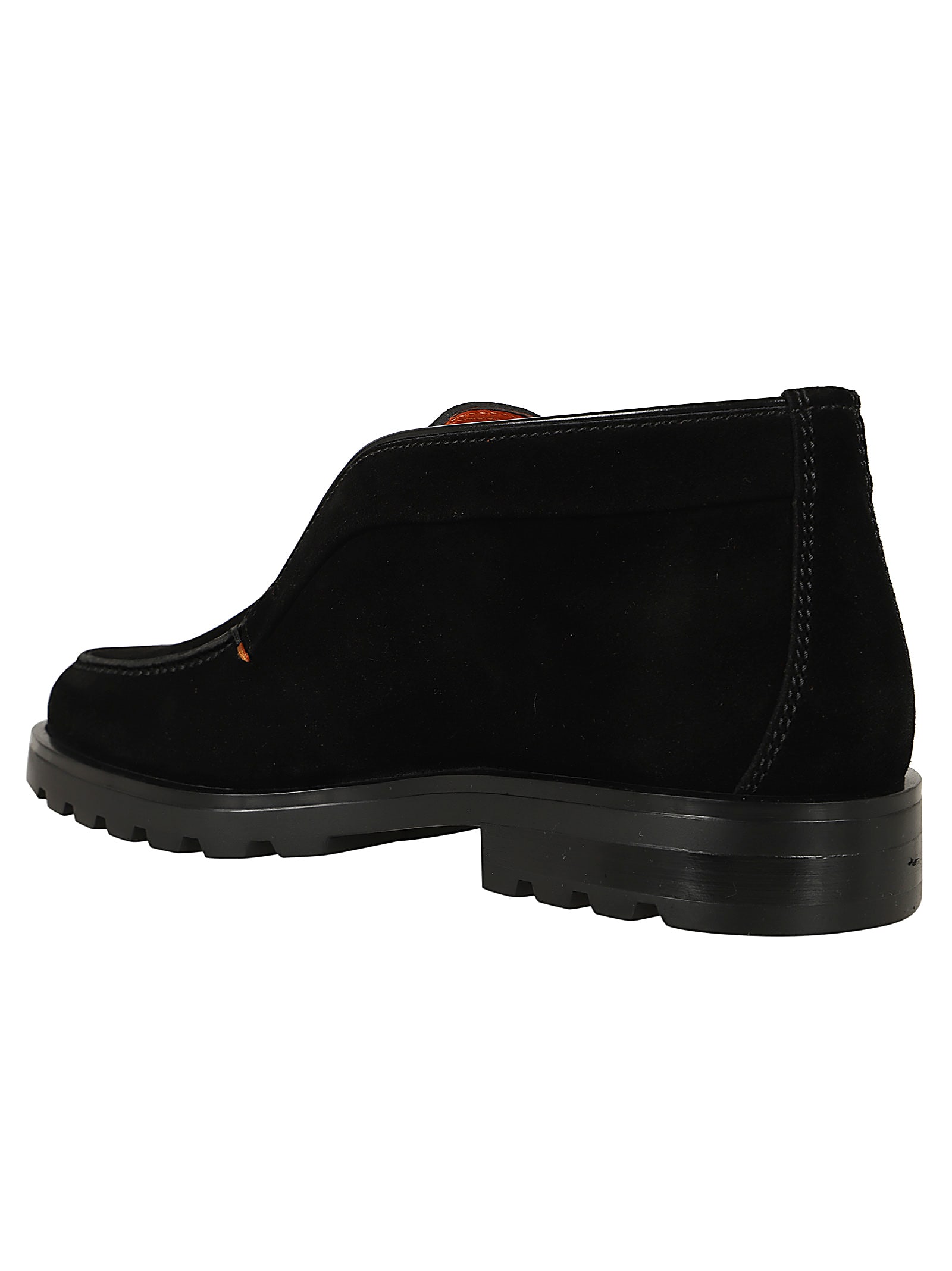 Shop Santoni Rock Men Shoes In Black