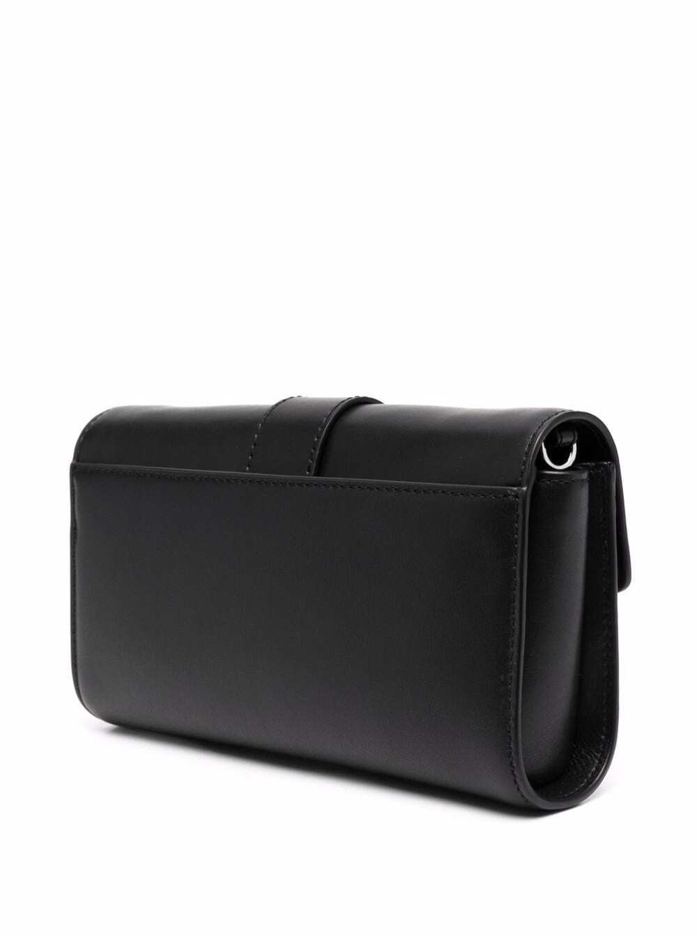 Stole på Kejserlig byrde Michael Michael Kors Penelope Medium Embellished Buckle Clutch Bag In Black  | ModeSens