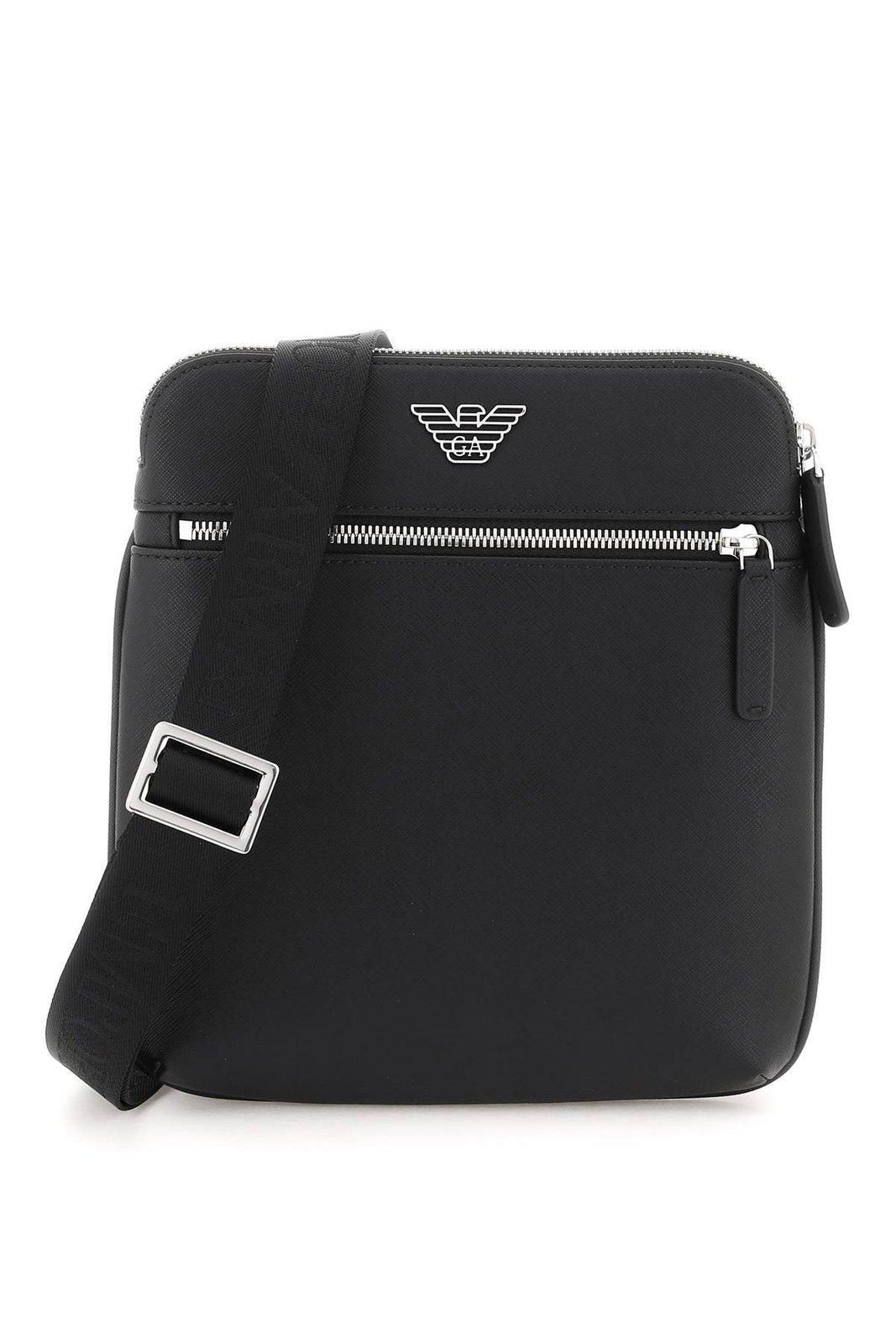 Logo Plaque Small Messenger Bag