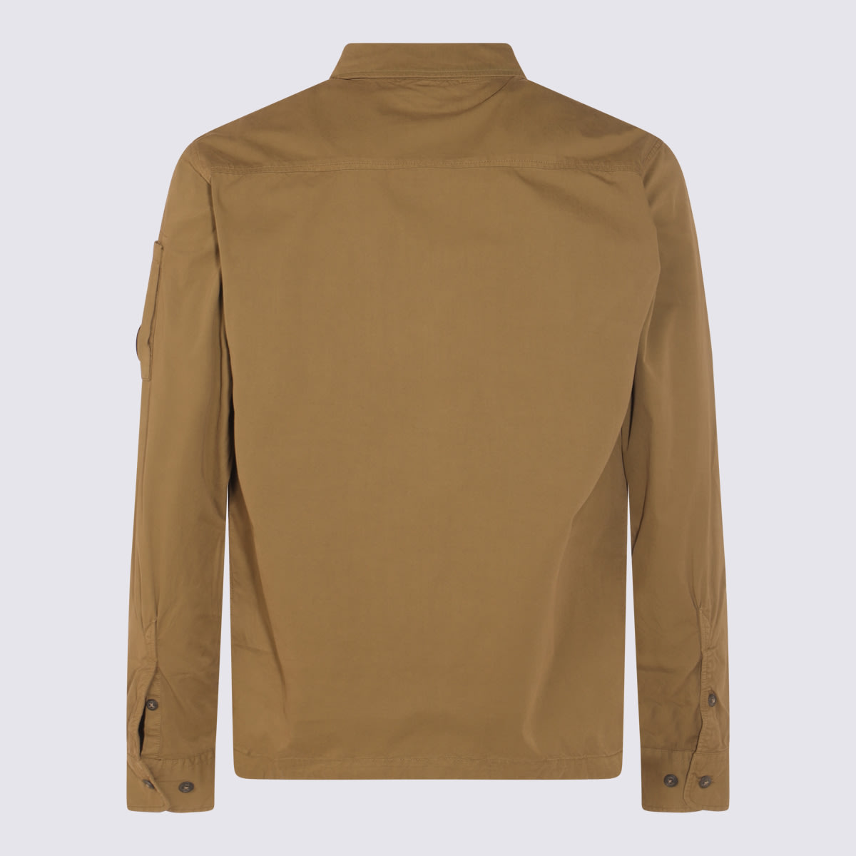 C.p. Company Utility Jacket With Arm And Chest Pockets In Green