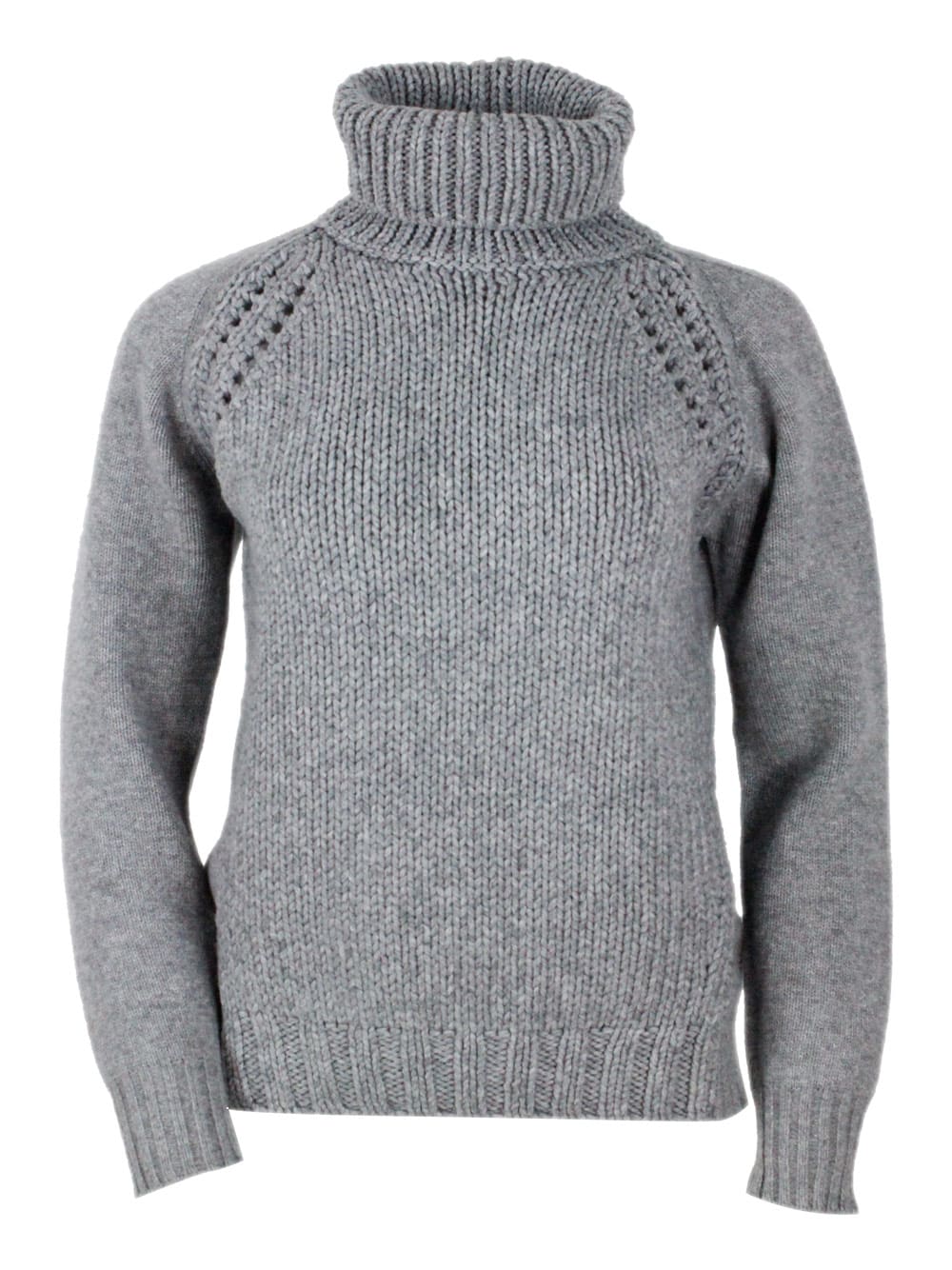 Shop Fabiana Filippi Sweater In Grey