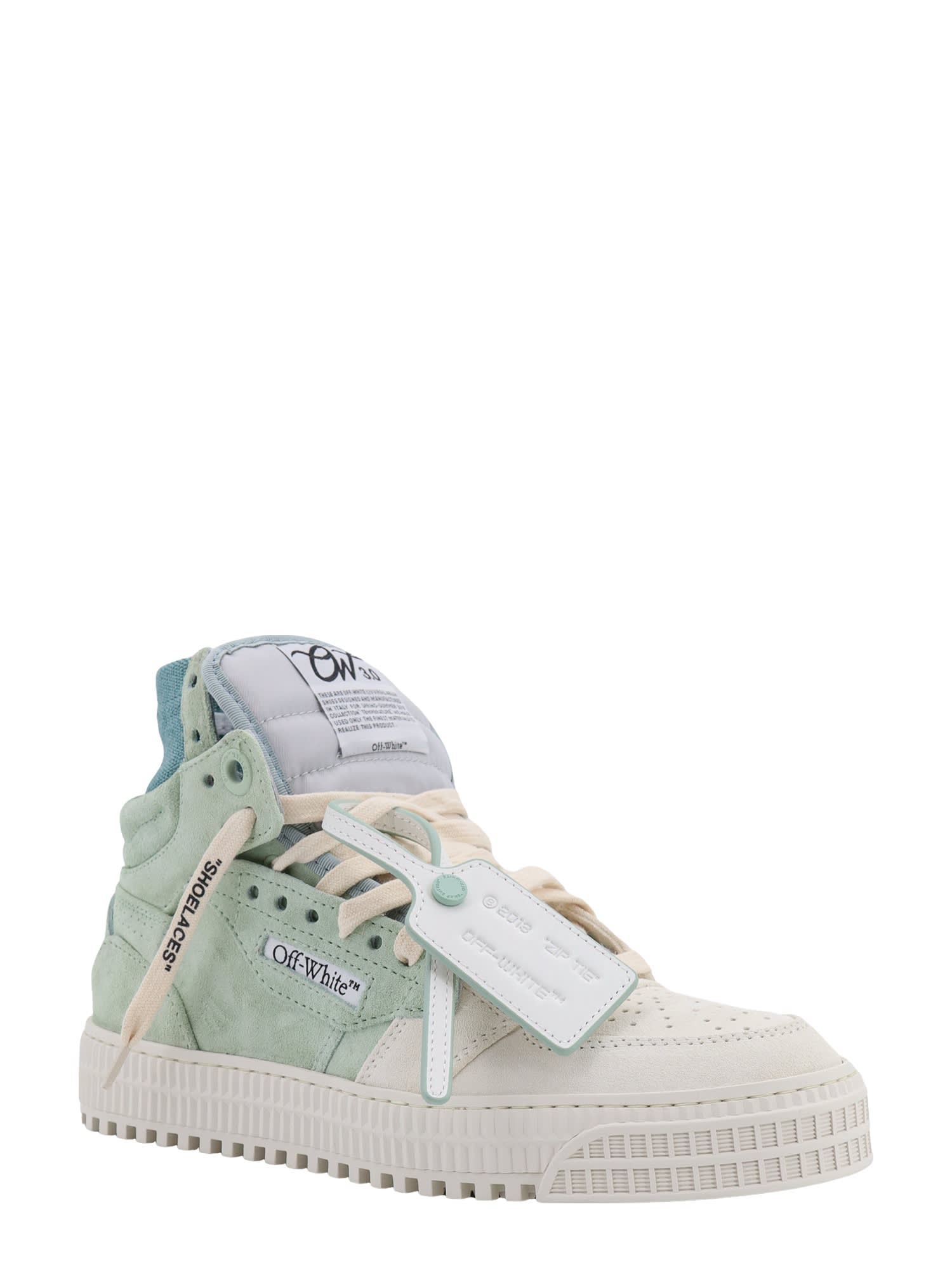 Shop Off-white 30 Off Court Sneakers In Blue