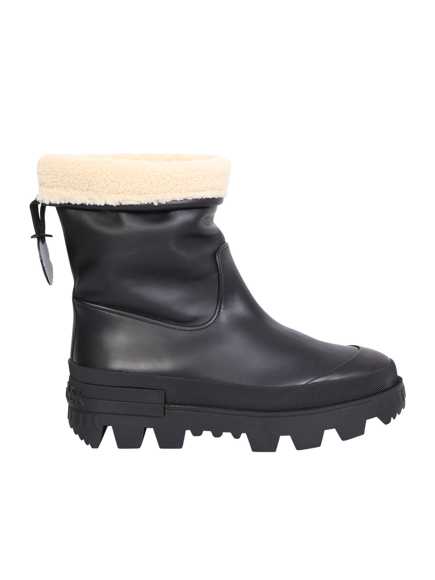 Shop Moncler Moscova Ankle Boots In Black