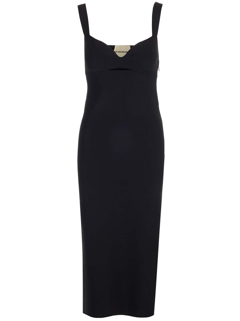 ROLAND MOURET CADY MIDI DRESS